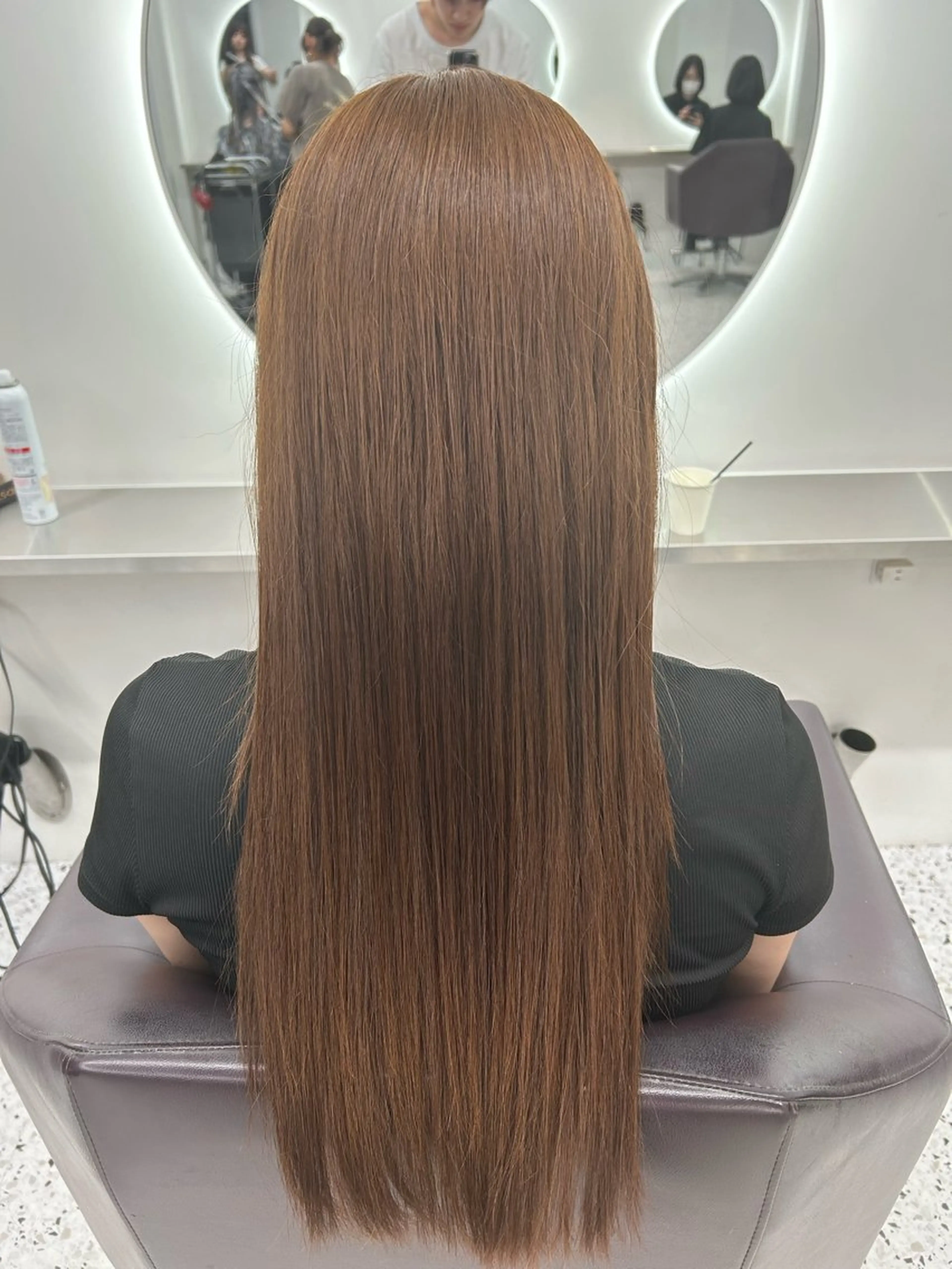 ロング カラー ヘアアレンジ ベージュカラー 銀座terrace所属・🫧透明感／艶カラー 🫧Ryuseiのヘアスタイル