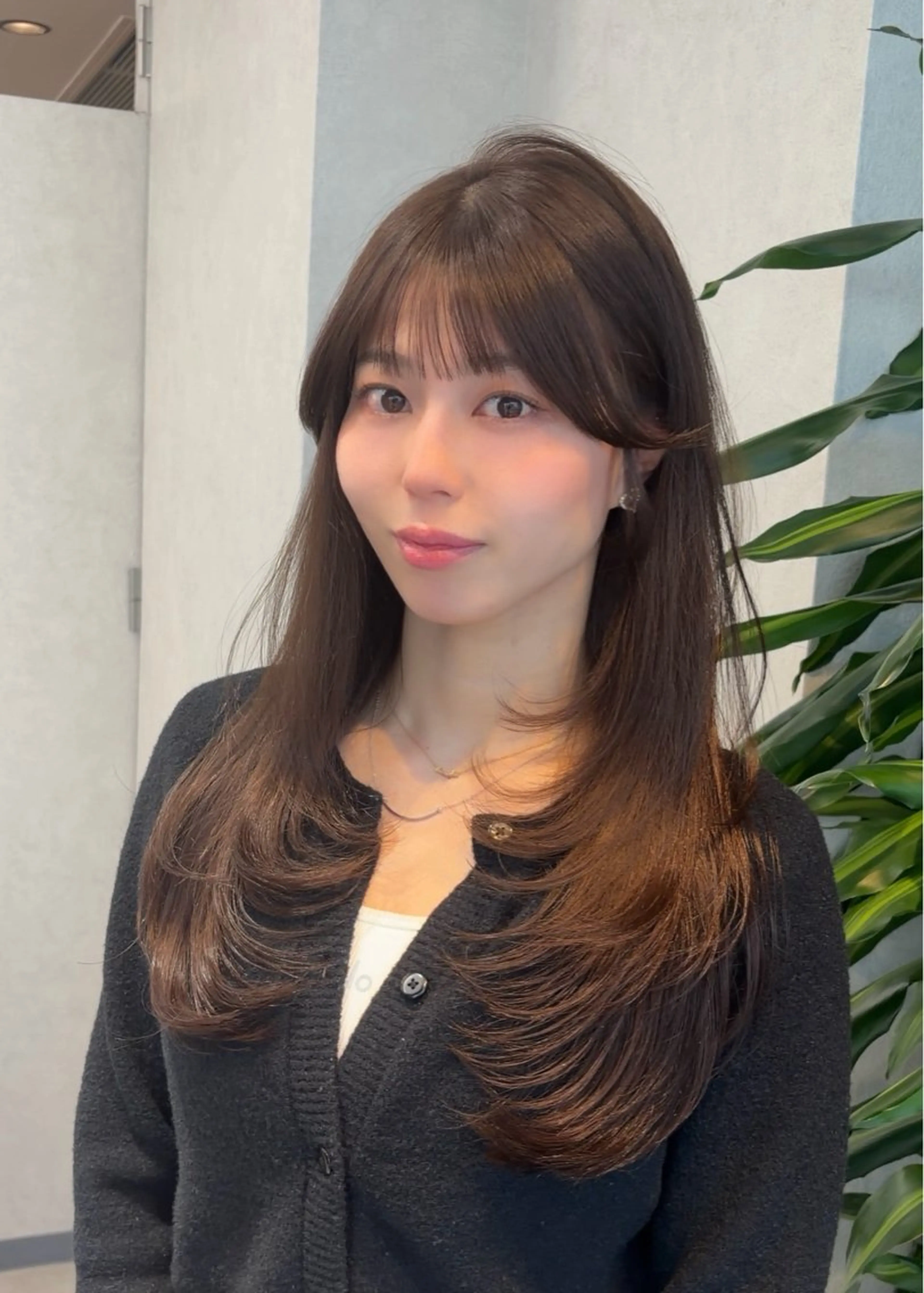 セミロング カット ヘアカラー トリートメント 🩵似合わせカット/ カラー/あさか 🩵のヘアスタイル