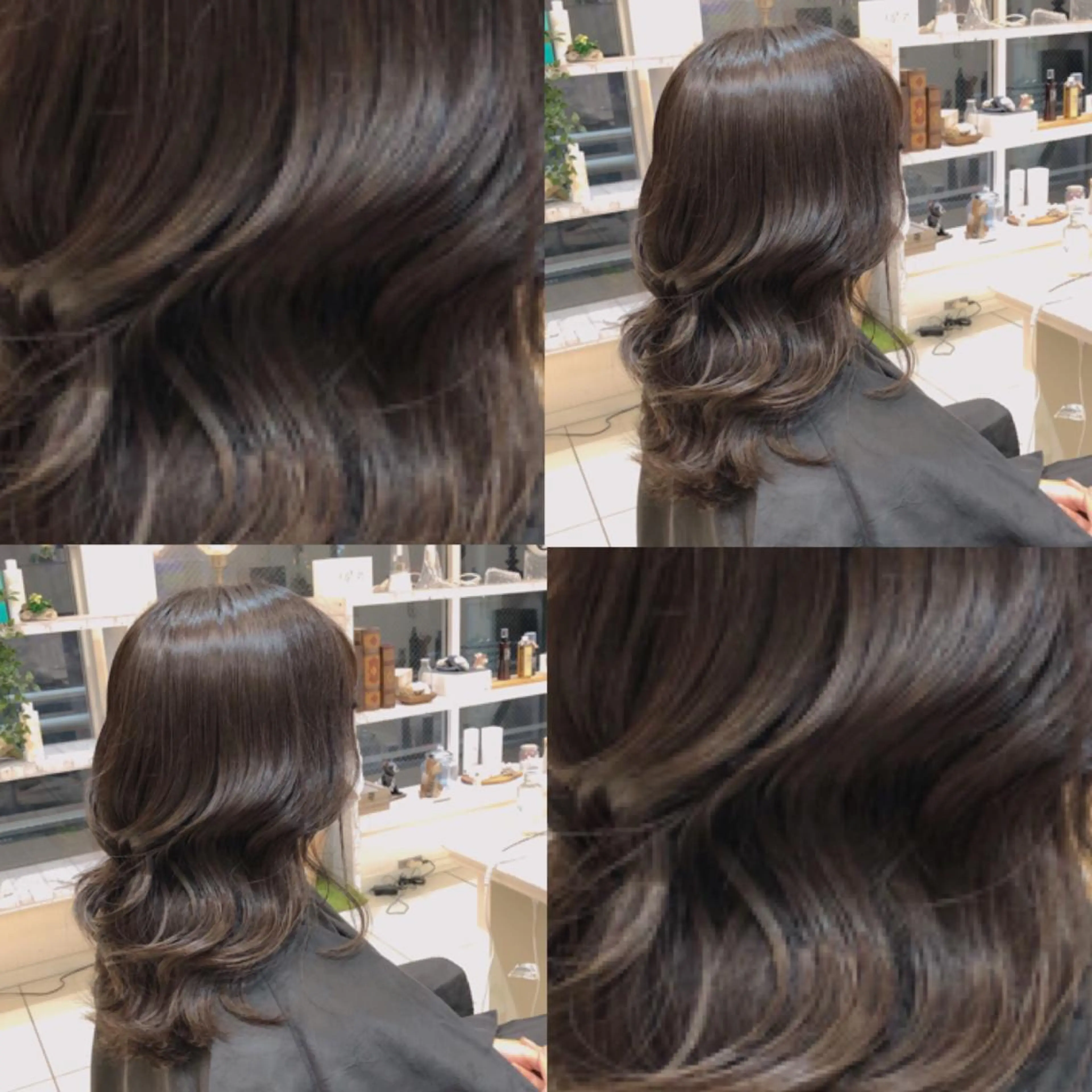 ロング カラー ヨシンモリ mahiro 🦎のヘアスタイル