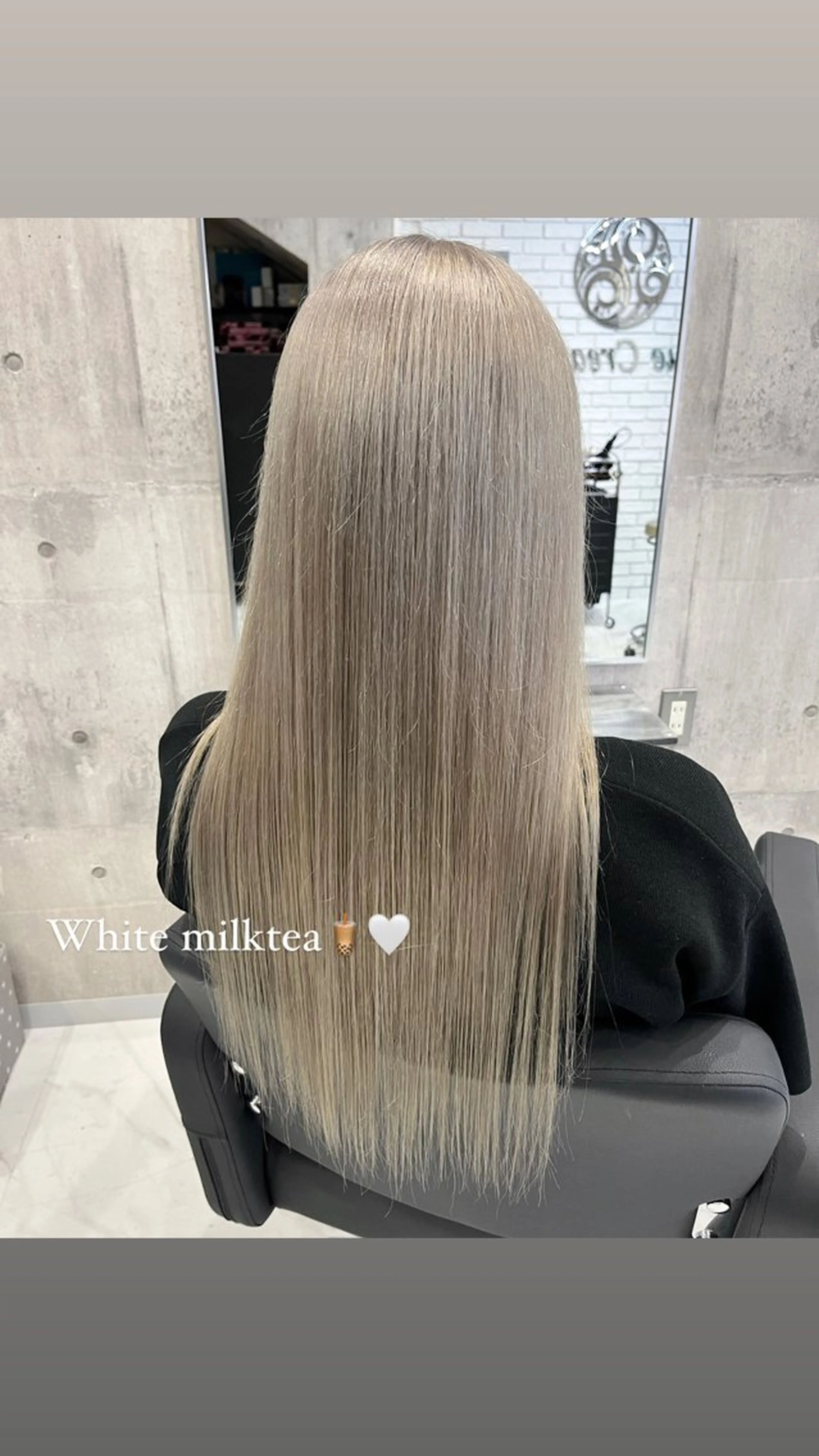 ロング カラー ヘアカラー トリートメント ♡🎀垢抜け透明感 カラーaomi🐇♡のヘアスタイル