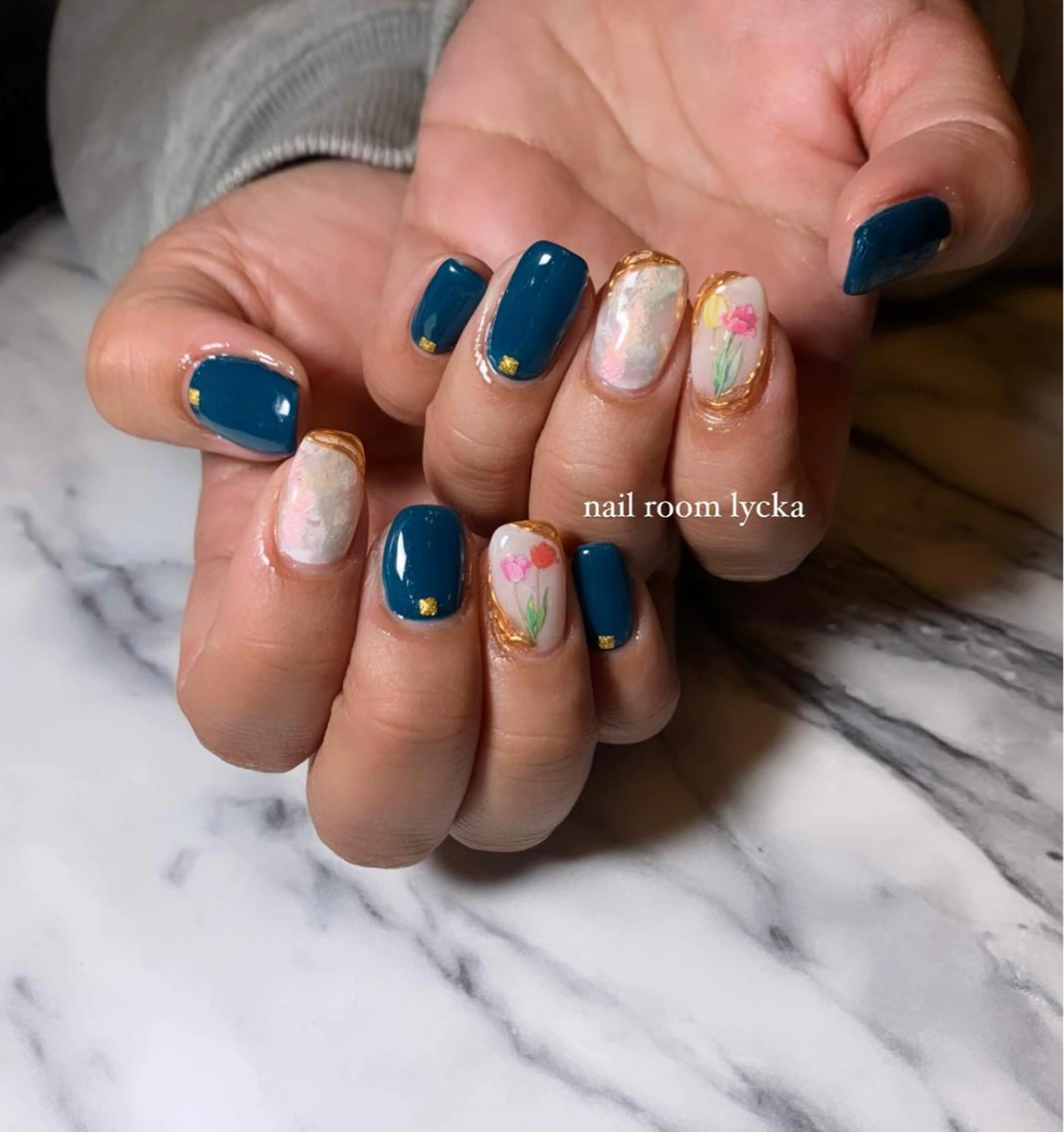 ネイル ﾈｲﾙﾙｰﾑﾘｯｶ 𝐦𝐚𝐲𝐮のネイルデザイン