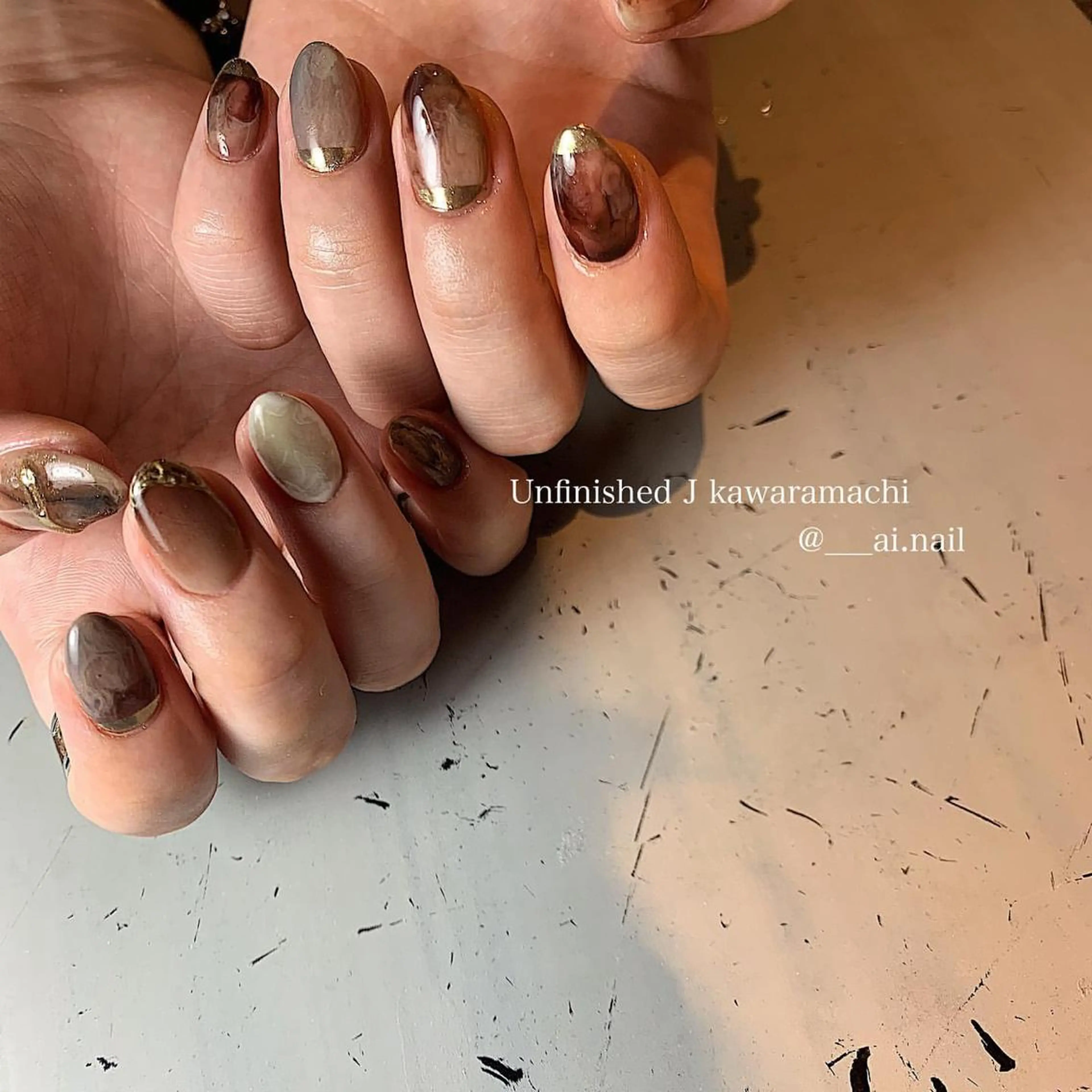 ネイル 🍃伏見 / soL nail / aiのネイルデザイン