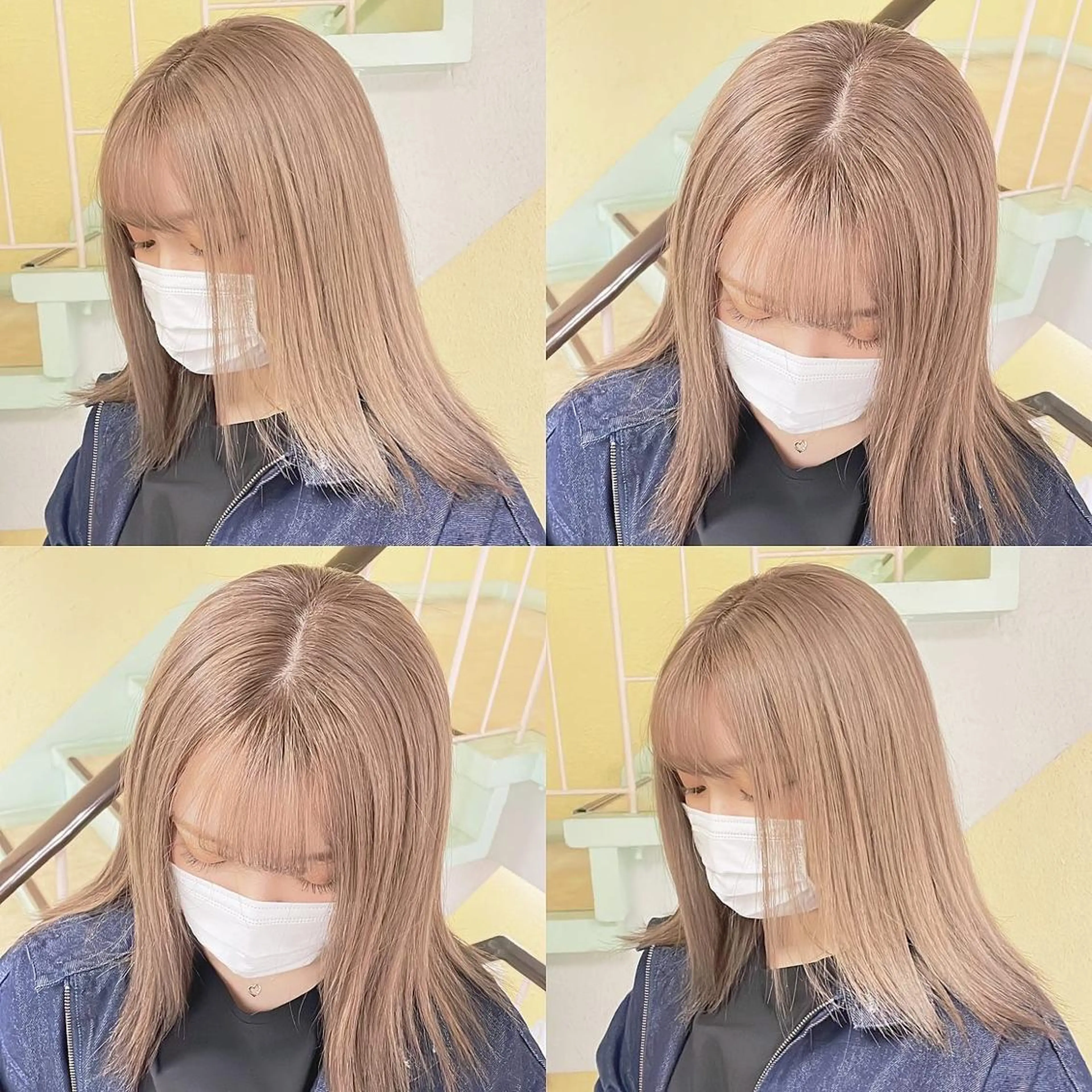 カラー ヘアカラー トリートメント 渋谷:インナーカラー ／🍒エリカ🍒のヘアスタイル