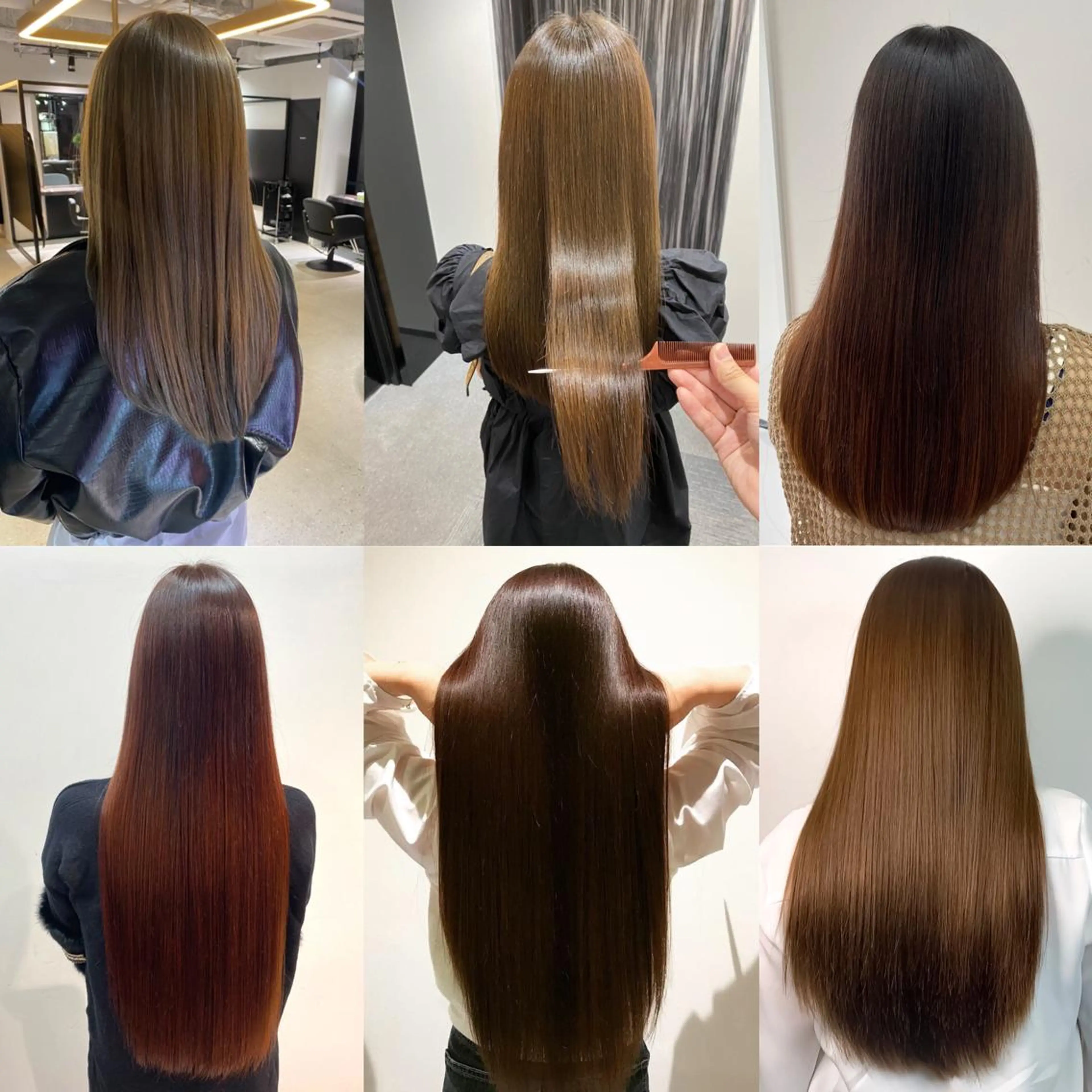 ロング ネイル マツエク・マツパ 髪質改善 トリートメント カット 縮毛矯正 ボブ、縮毛矯正👑 心斎橋/高城涼也のヘアスタイル