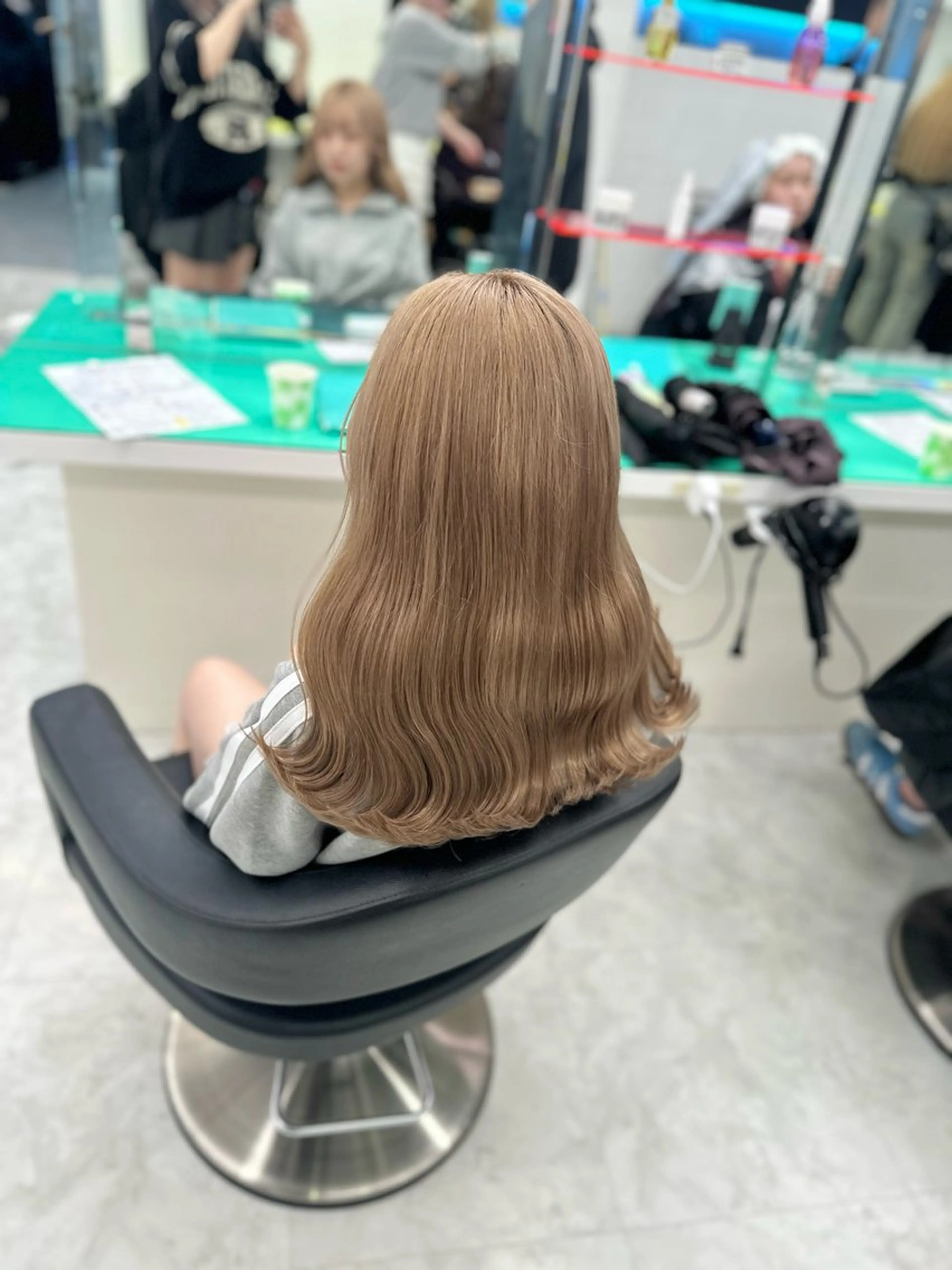 ロング カラー ブリーチ ケアブリーチ 髪質改善 トリートメント ♡ダブルカラー特化♡ miyuのヘアスタイル