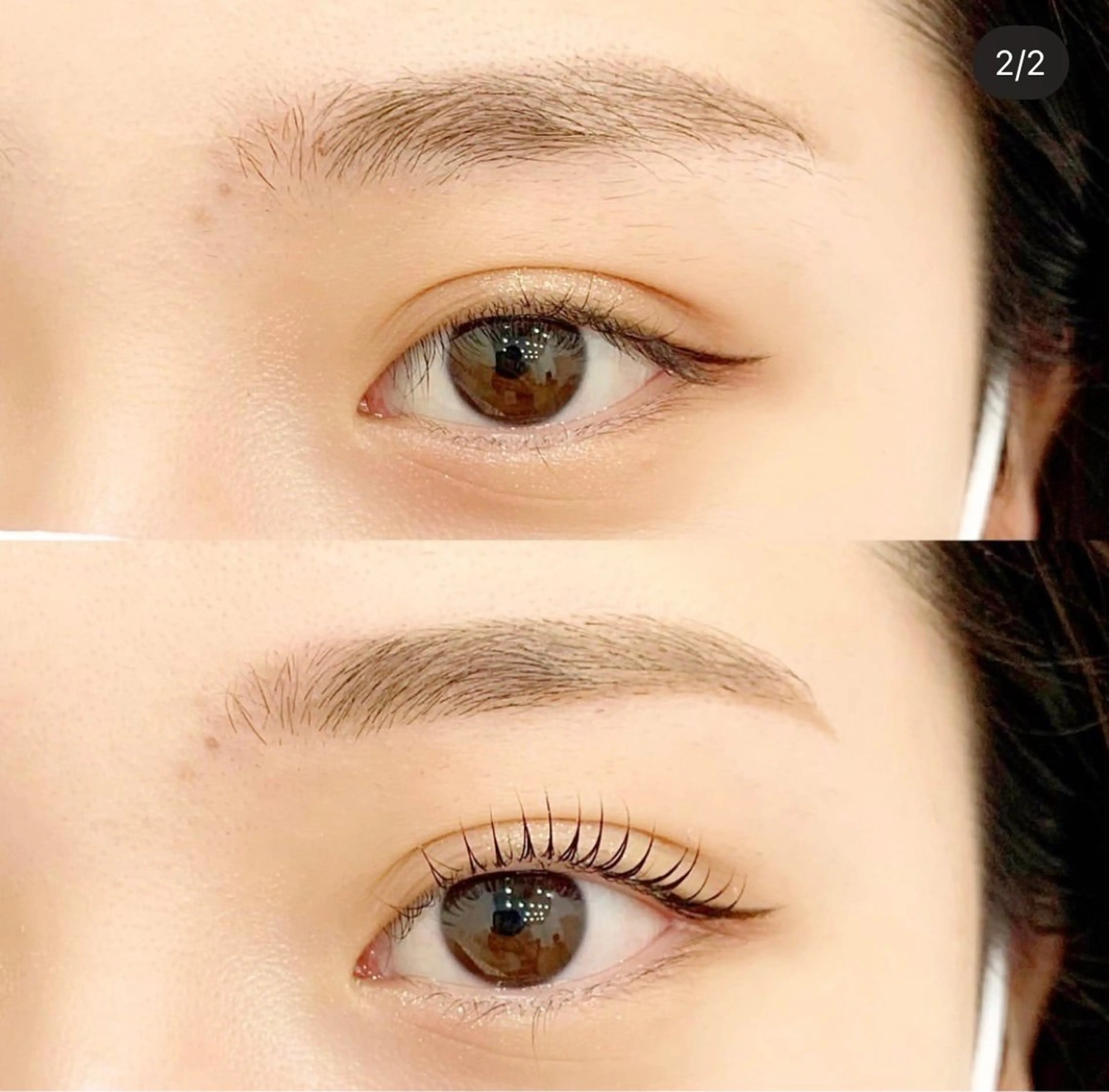 マツエク・マツパ アイブロウサロン WHITE EYE 横浜 眉毛専門店【ホワイトアイ】所属・西川 真未のマツエク・マツパデザイン