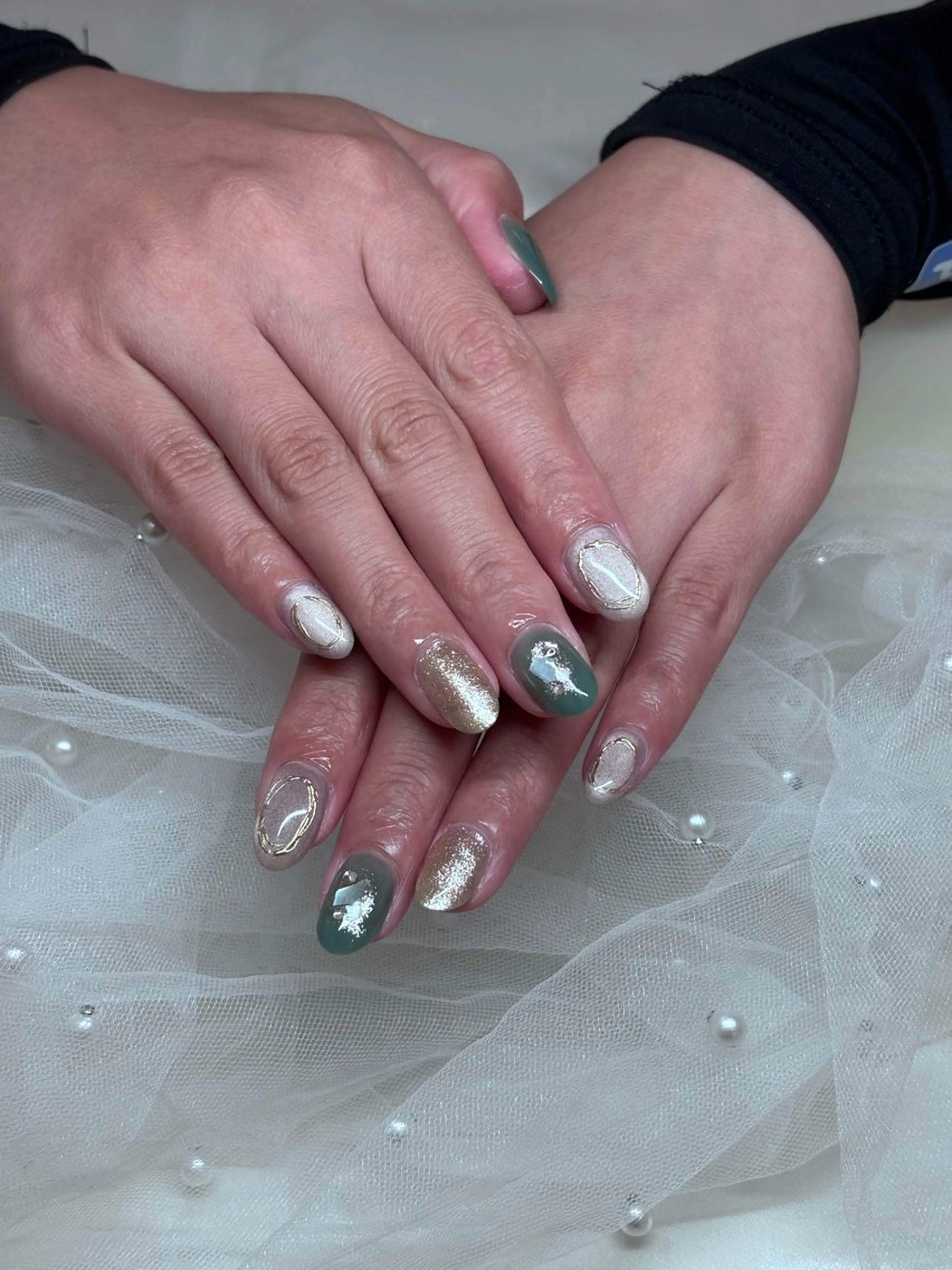 ネイル ハンドネイル CREVIO小美玉店 Fukaのネイルデザイン