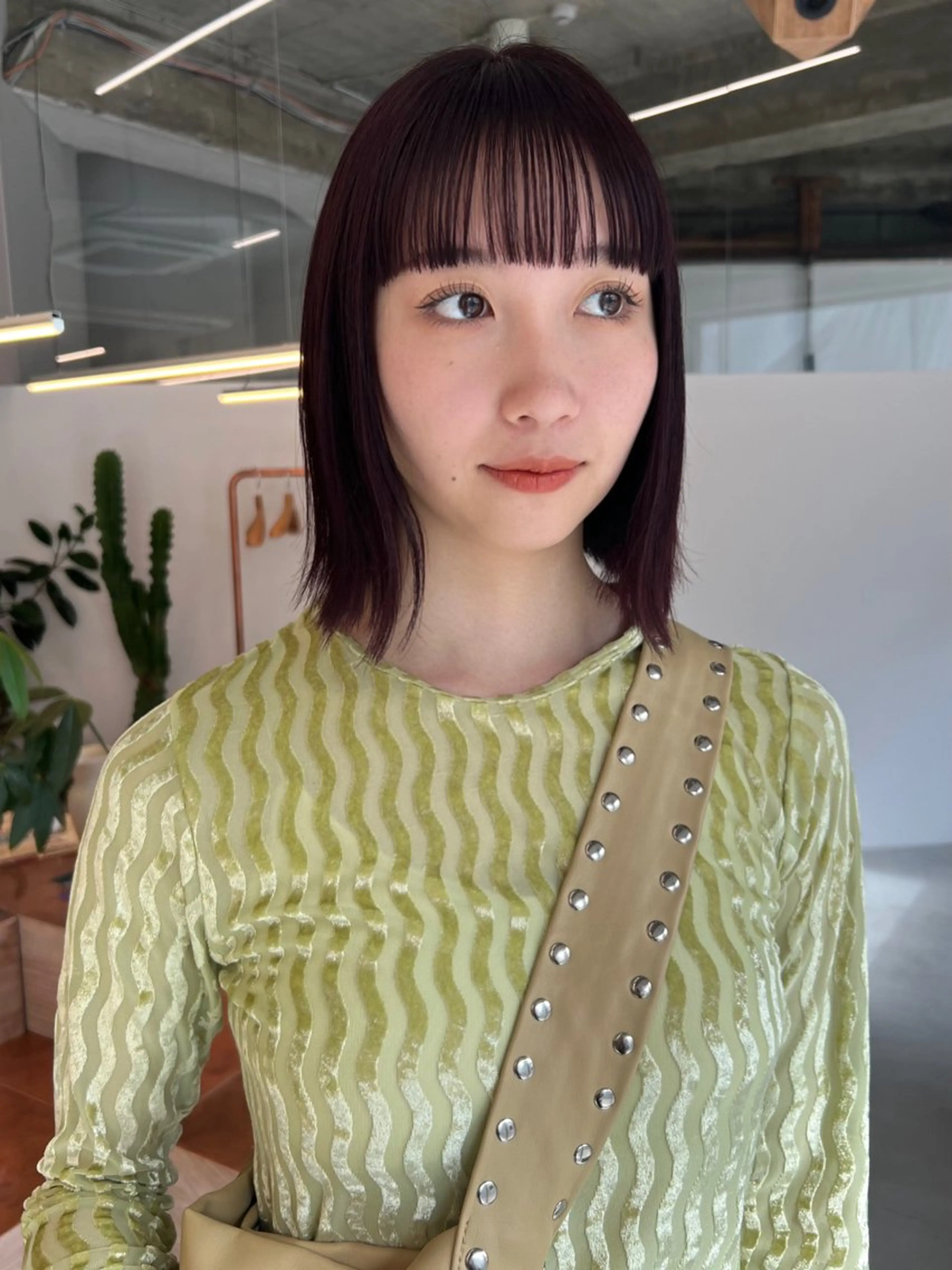 カラー ヘアカラー the hinc所属・miyu /大阪 /レイヤーカットのヘアスタイル