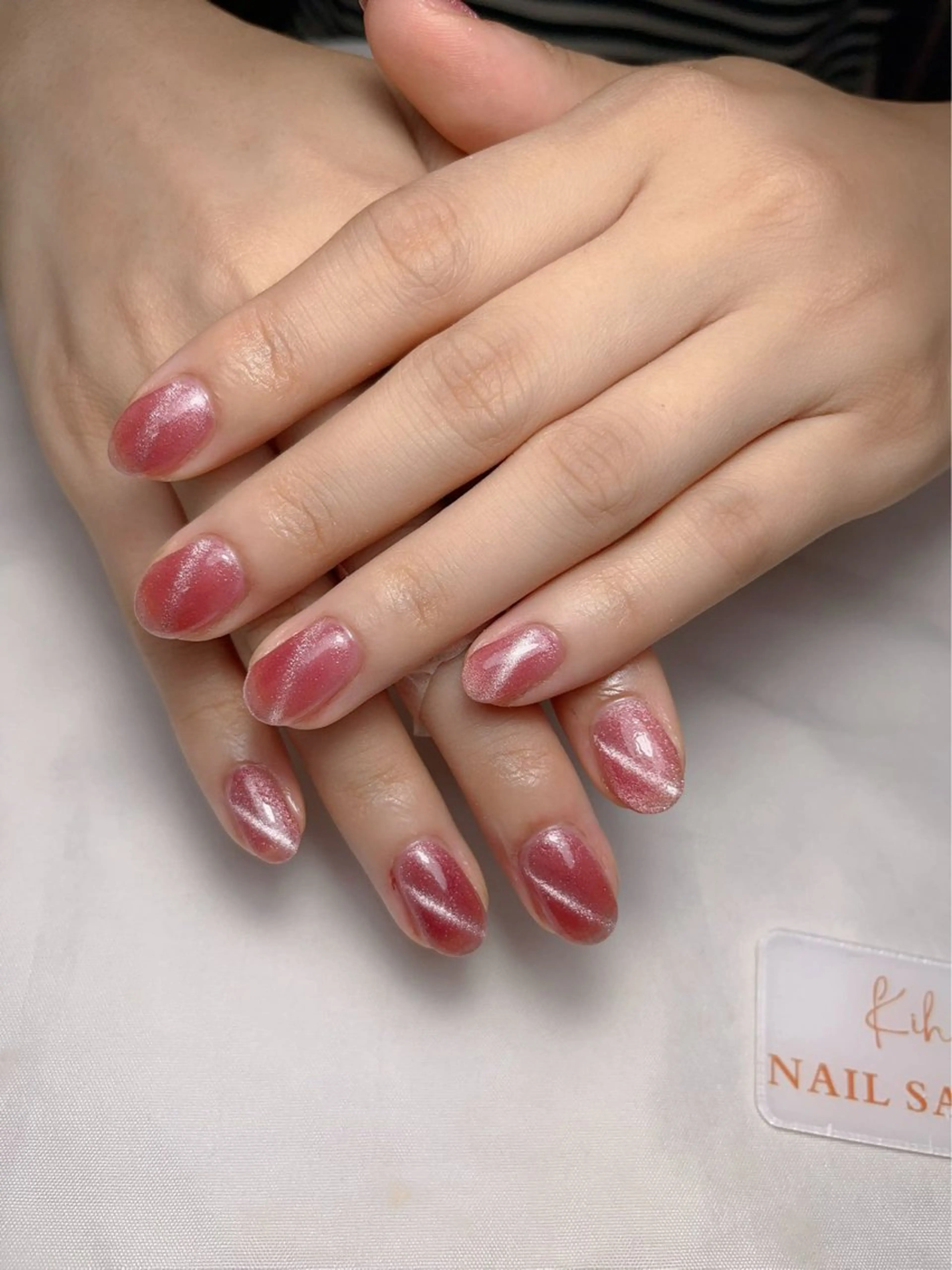 ネイル アートネイル フレンチネイル ジェルネイル グラデーション 韓国ネイル ハンドネイル ハンドケア さくら💮💮 【オフ無料】のネイルデザイン