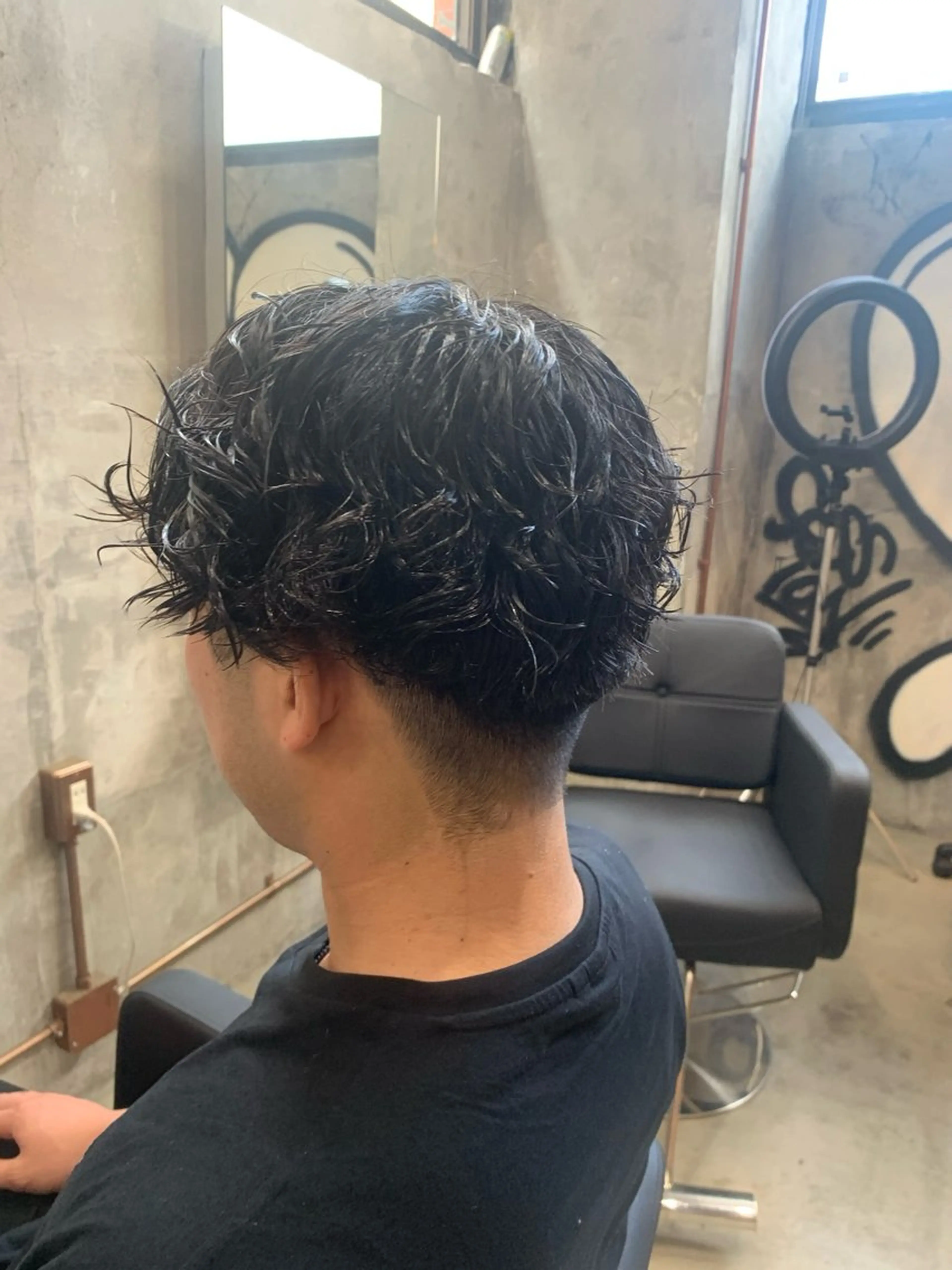 パーマ メンズ マッシュ メンズパーマ ツイストスパイラルパーマ スパイラルパーマ カット パーマ ⚡️メンズパーマ特化 mens支持◎/忠地のヘアスタイル