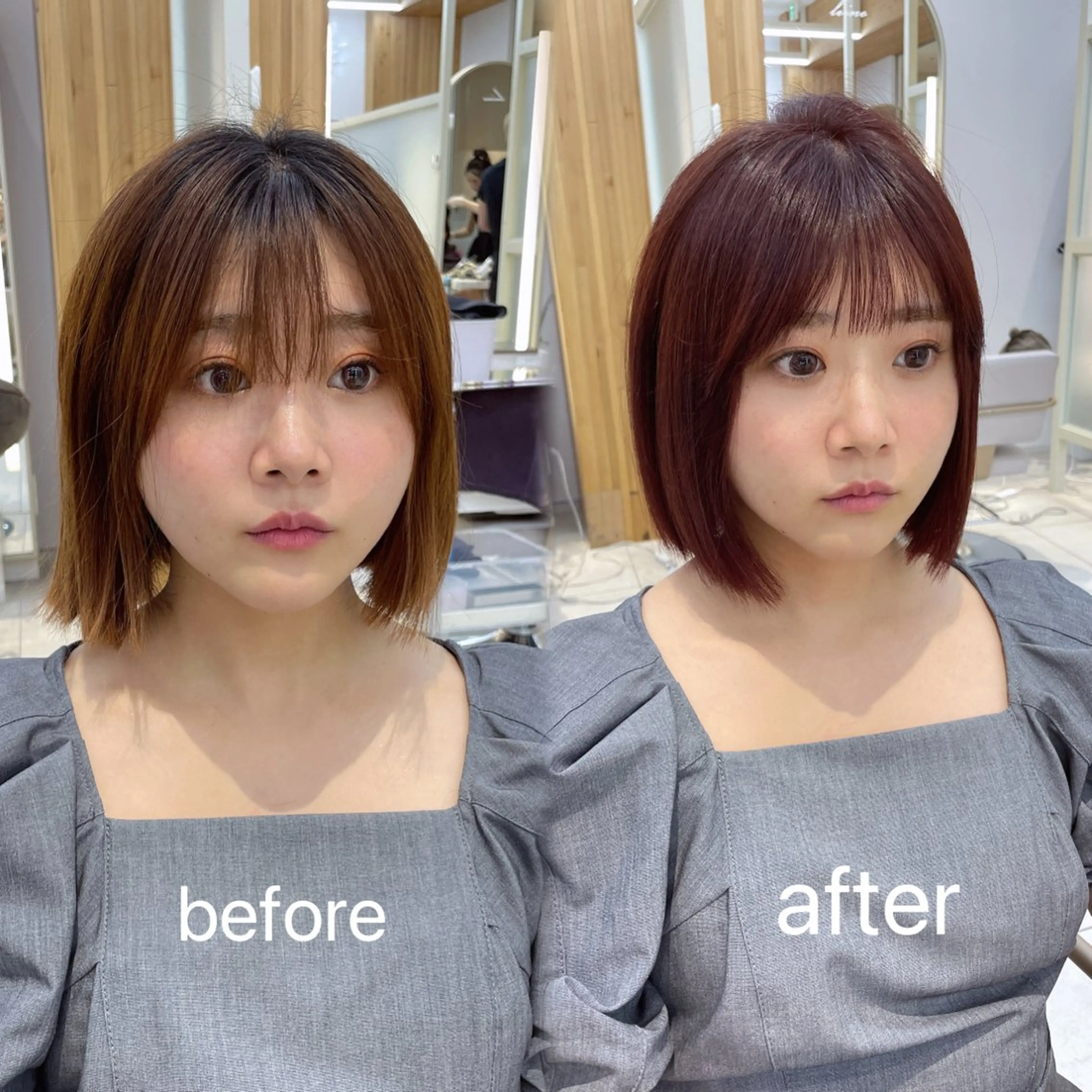 ショート 顔周り/透明感カラー /韓国ヘア/TAKUのヘアスタイル