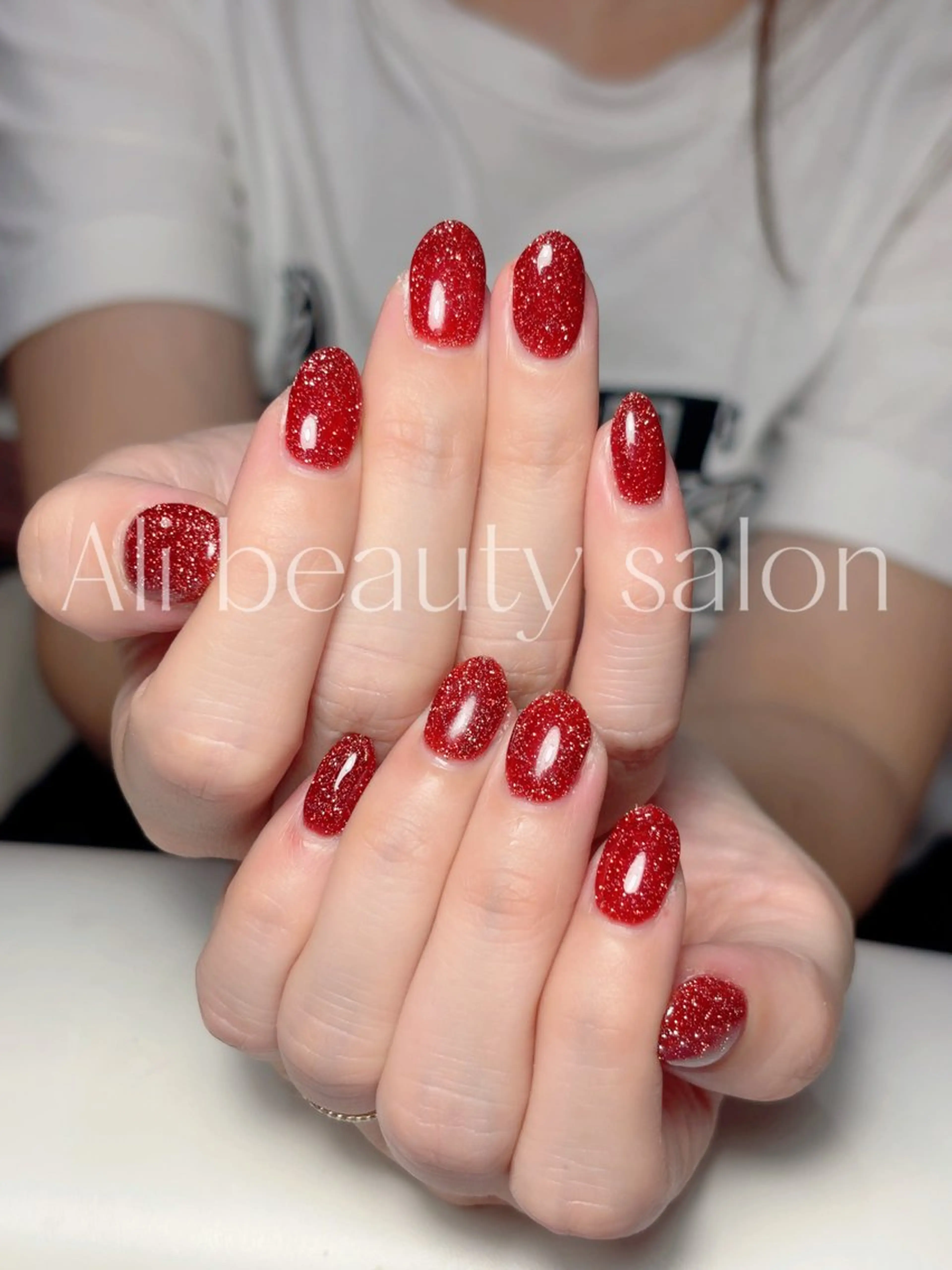 ネイル ワンカラーネイル ハンドネイル Ali 新小岩 ネイル専門のネイルデザイン