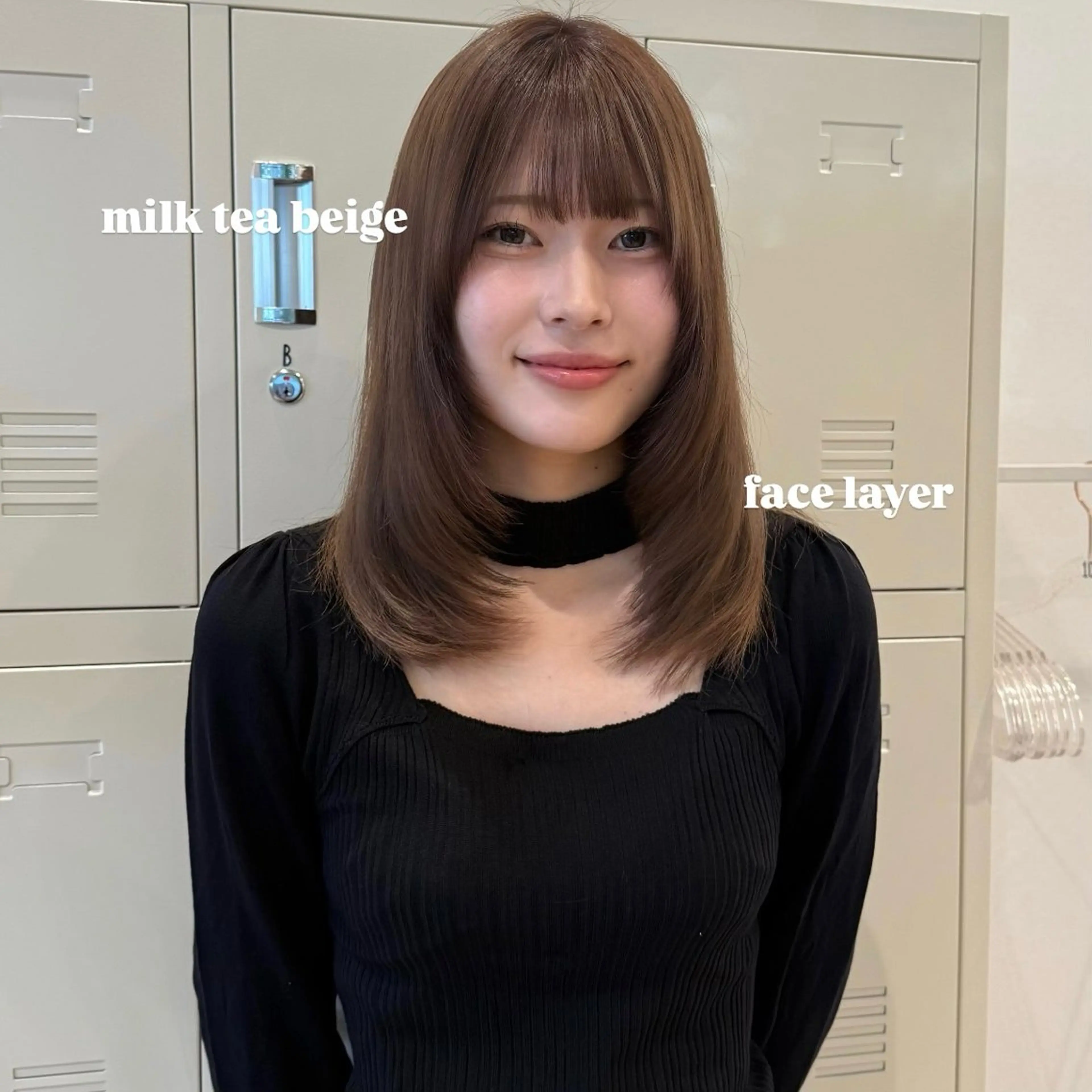 セミロング カラー カット ヘアカラー トリートメント 柔らかいcolor ￤韓国￤🩰マユ🩰のヘアスタイル