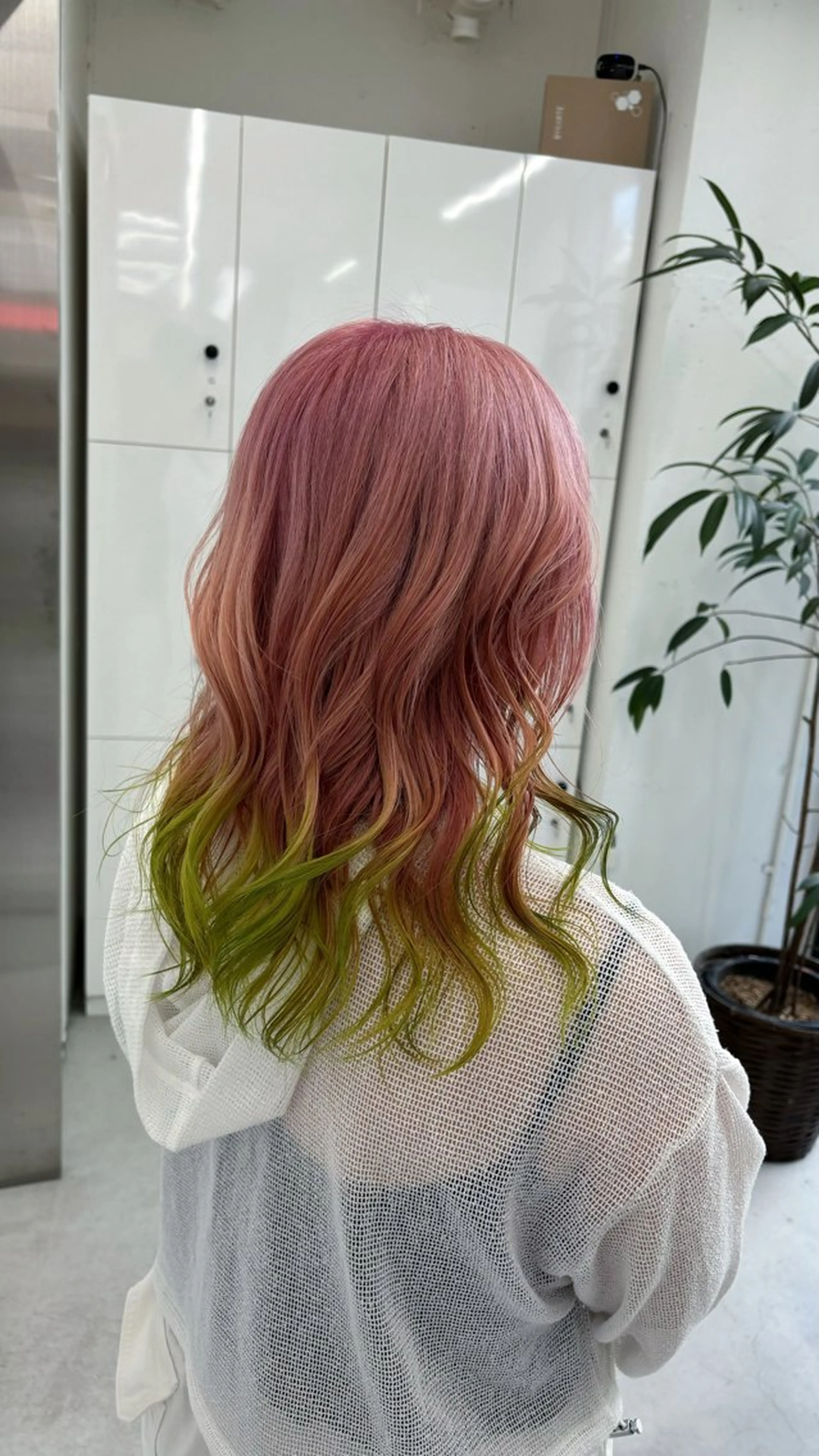 セミロング カラー ブリーチ ケアブリーチ ハイトーンカラー 韓国風ヘア トリートメント カット ヘアカラー トリートメント 🐶ひかる🐶 JILLSTUDIOのヘアスタイル