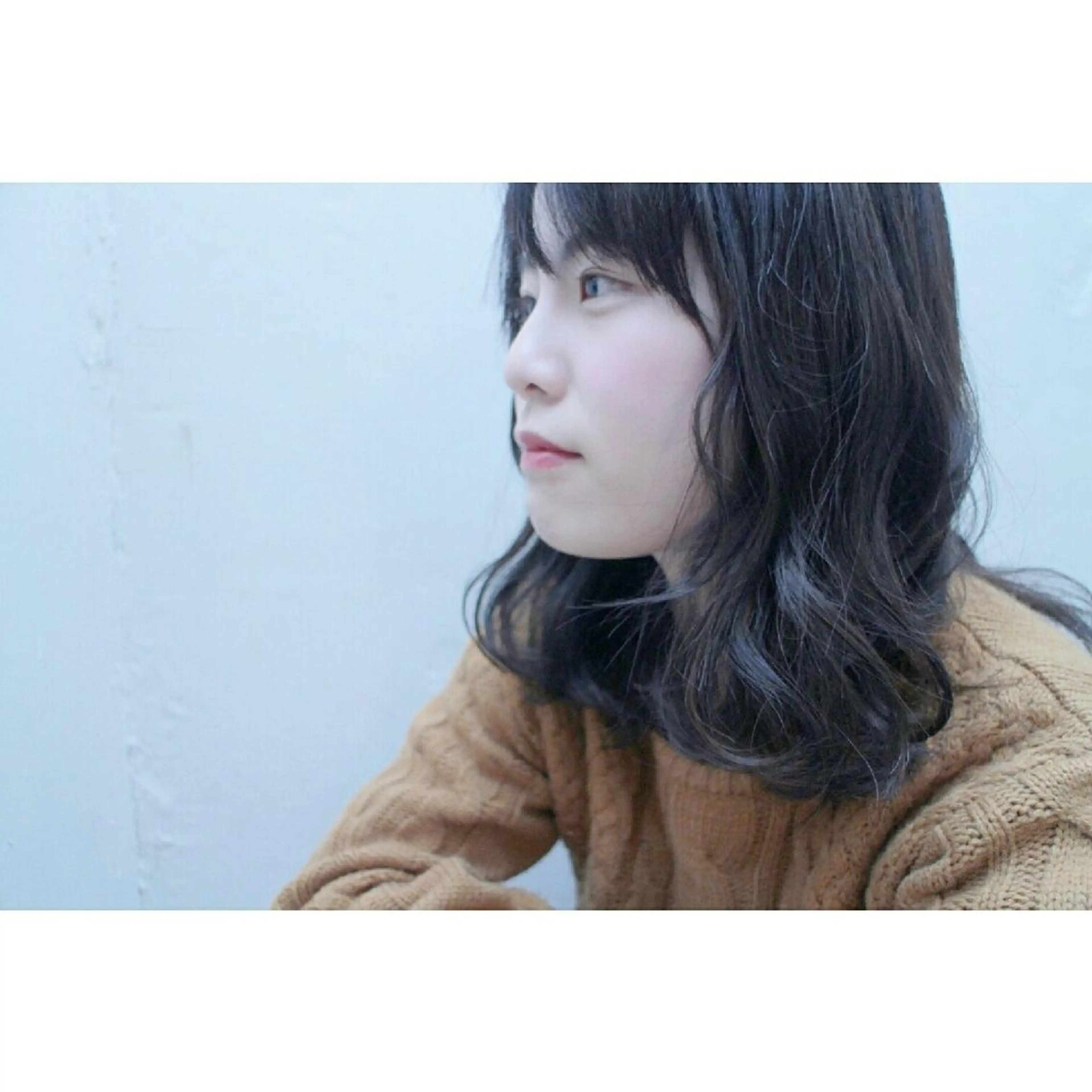 カラー Click所属・クニモトハルナ ボブ/柔らかカラーのヘアスタイル