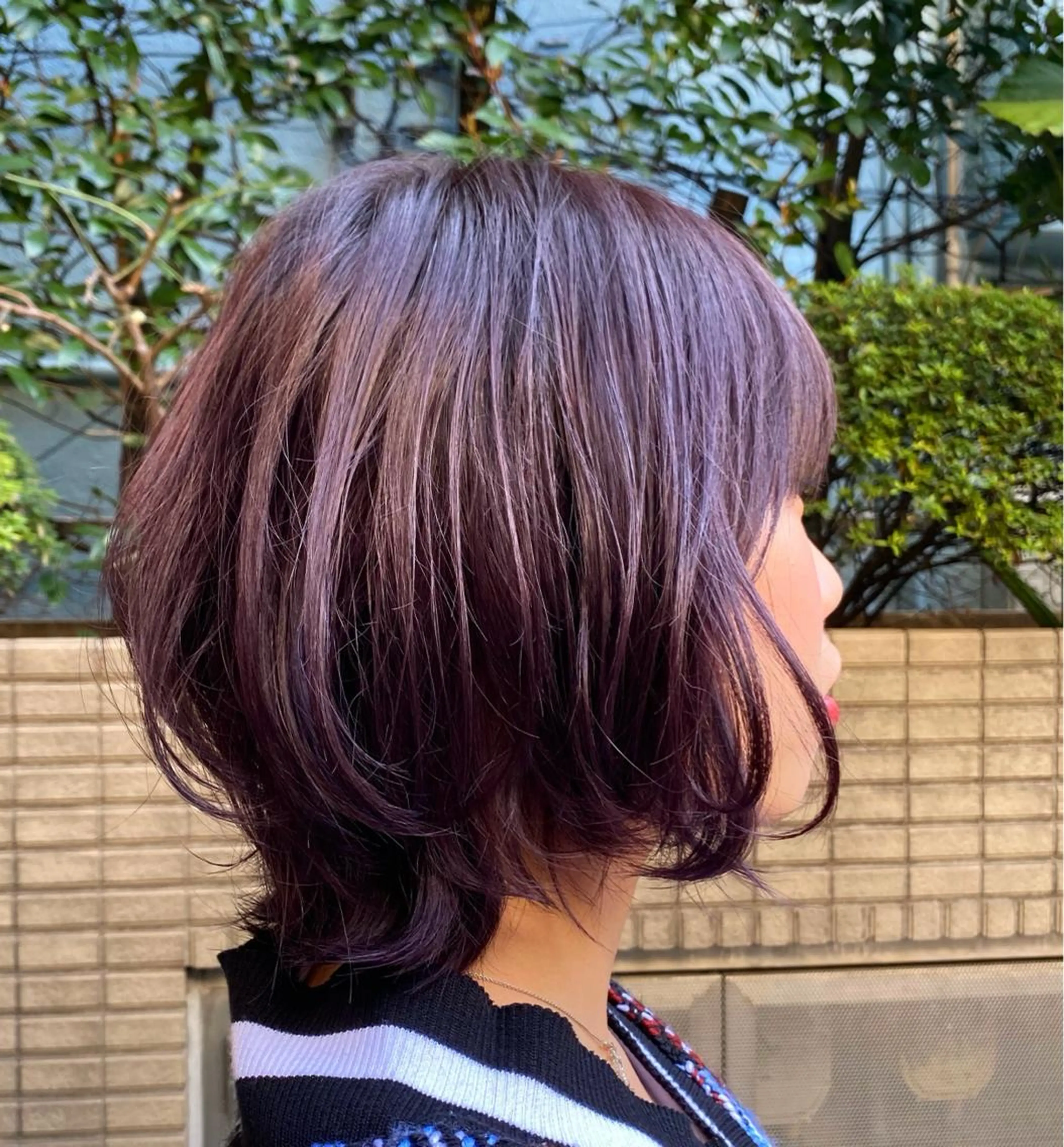 ミディアム カラー ブリーチ カシス ヘアカラー トリートメント STUDIO 4H所属・小山功陽 /メンズスタイルのヘアスタイル