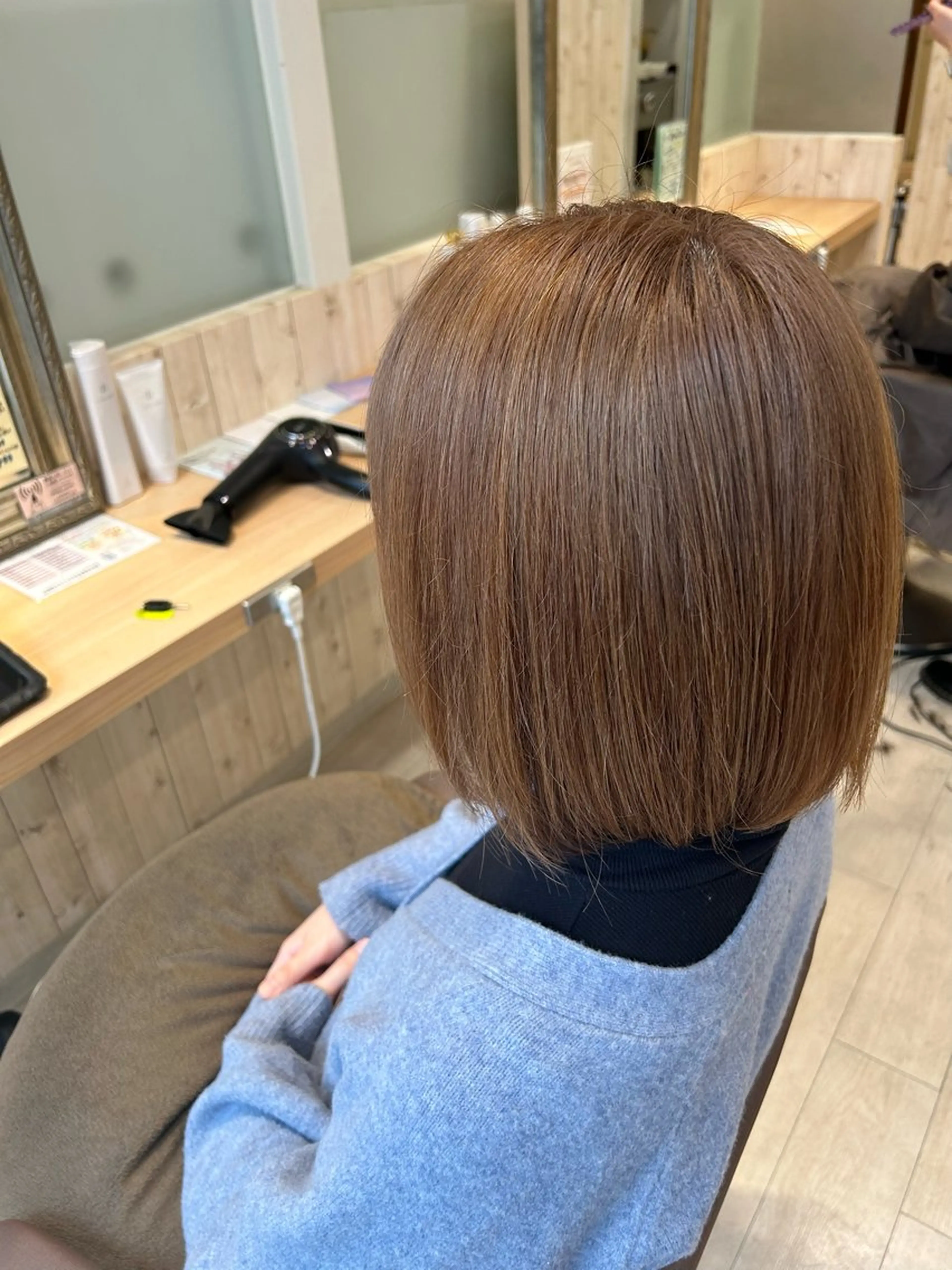 ミディアム カット ヘアカラー 🍓後藤 はるな🍓のヘアスタイル