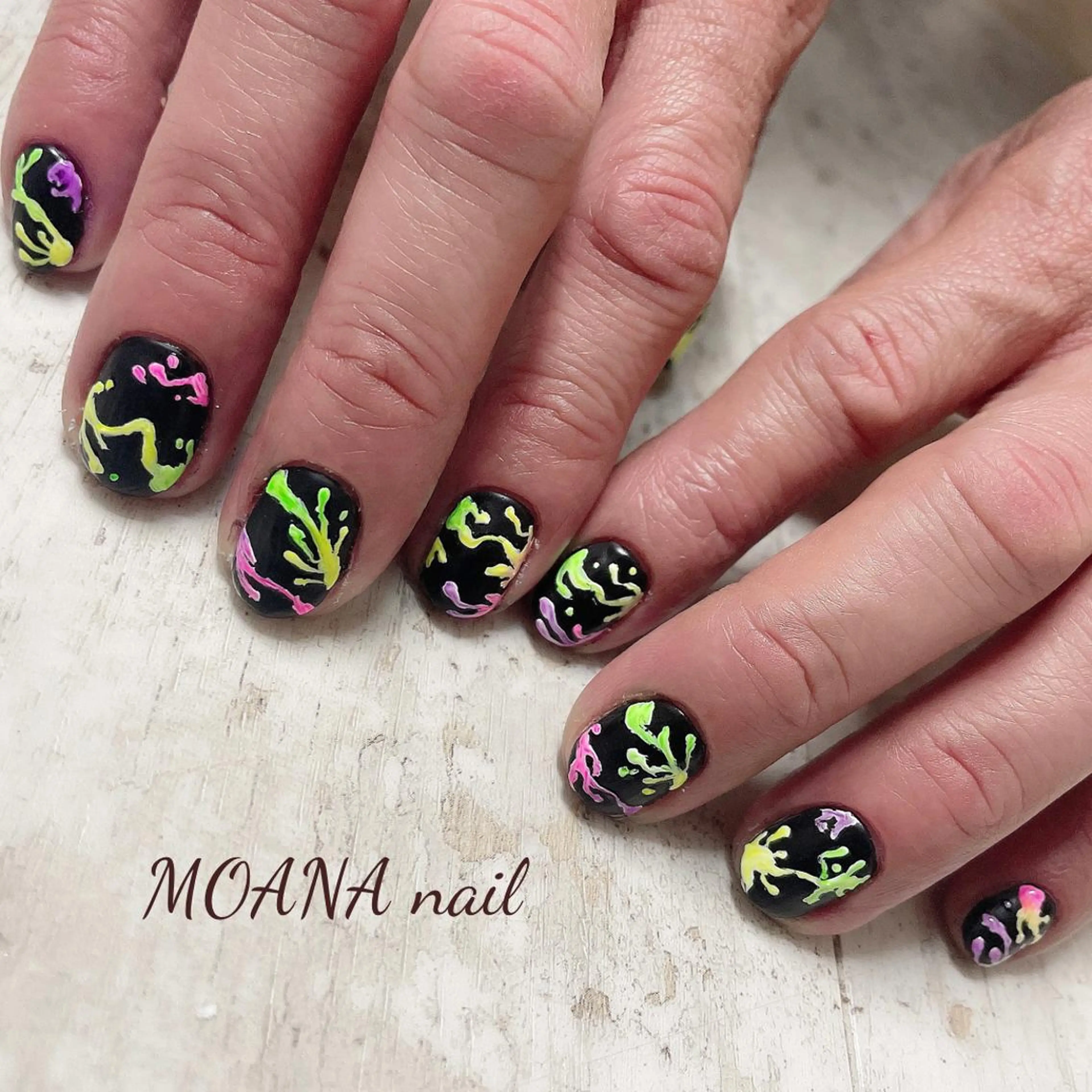 ネイル メンズネイル ハンドネイル MOANA nailのネイルデザイン