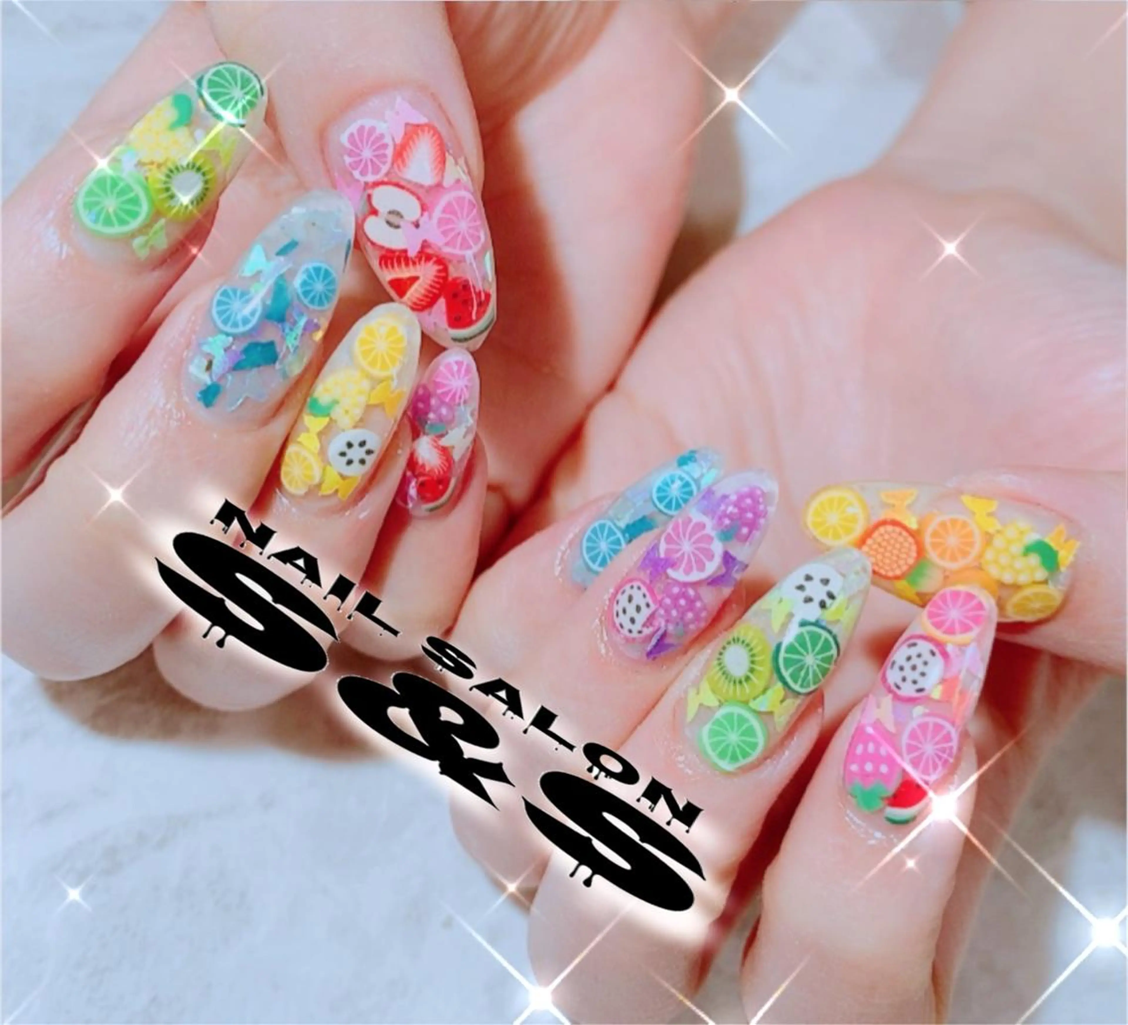 ネイル 長さ出し メンズネイル 持ち込み スカルプネイル S&S 村田小百合のネイルデザイン