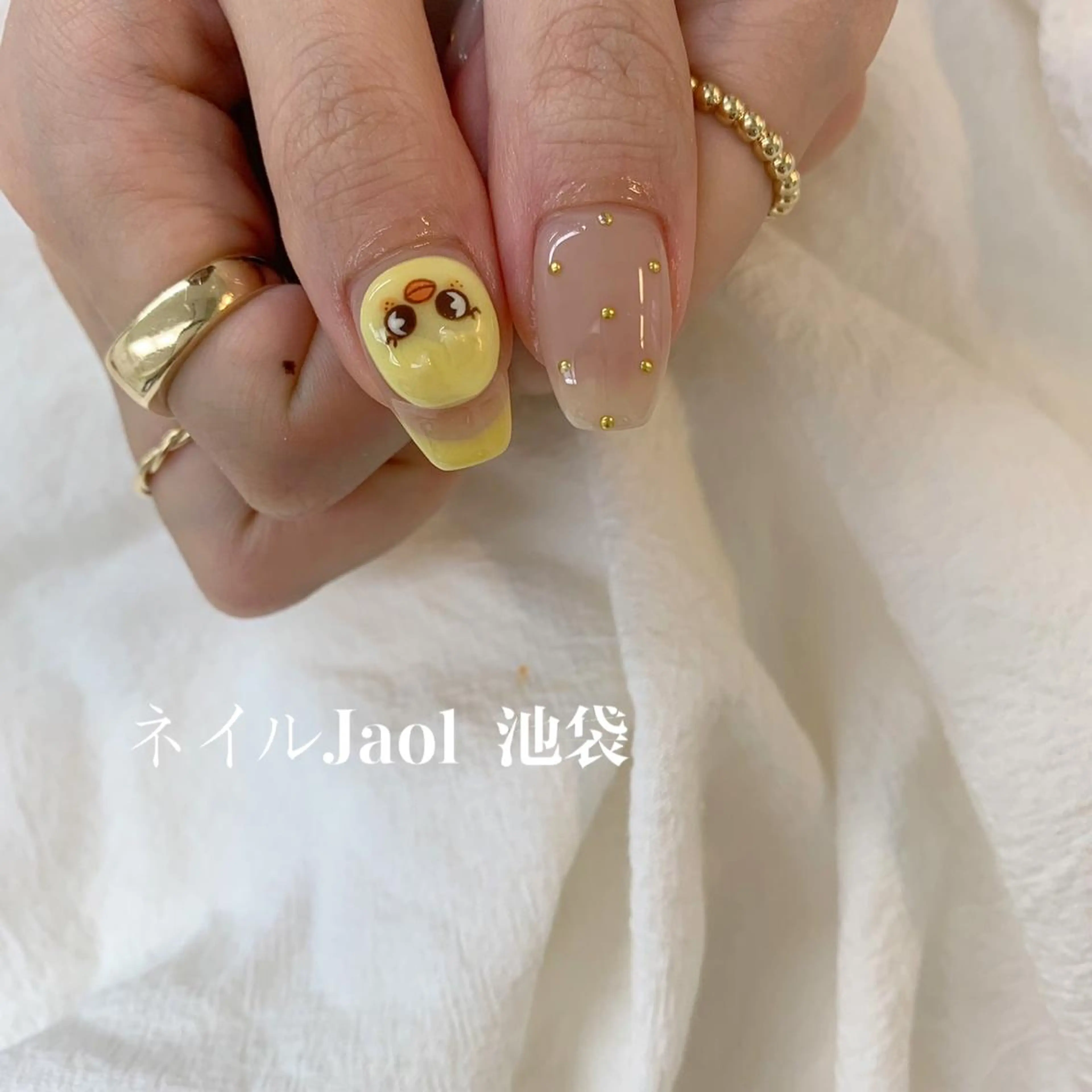 ミディアム nail jaol池袋店所属・ネイルJaol 池袋のネイルデザイン