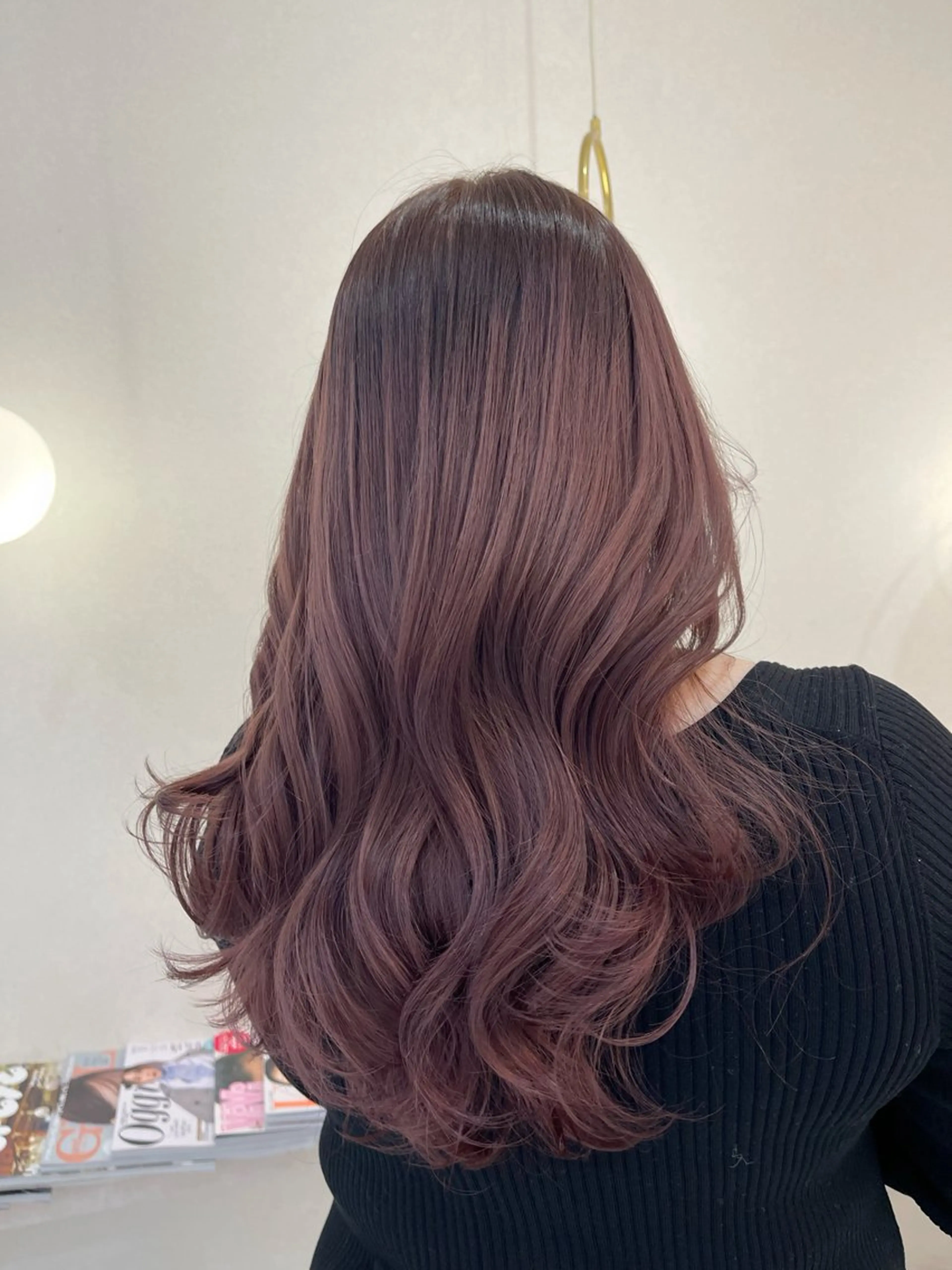 ロング ヘアカラー MEI💫銀座 エクステ/艶カラーのヘアスタイル