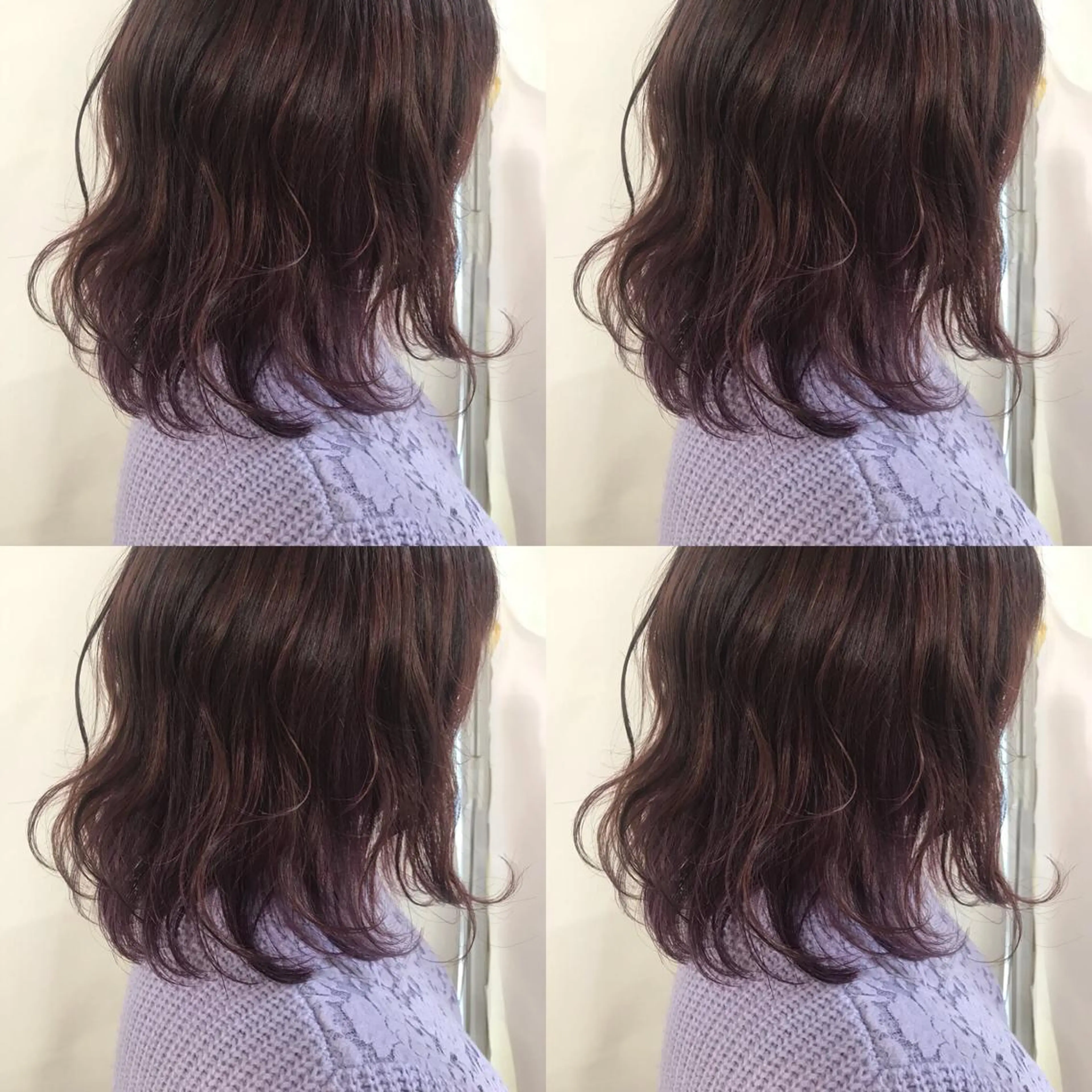 ミディアム カラー SALOWIN所属・小栗 麻衣のヘアスタイル