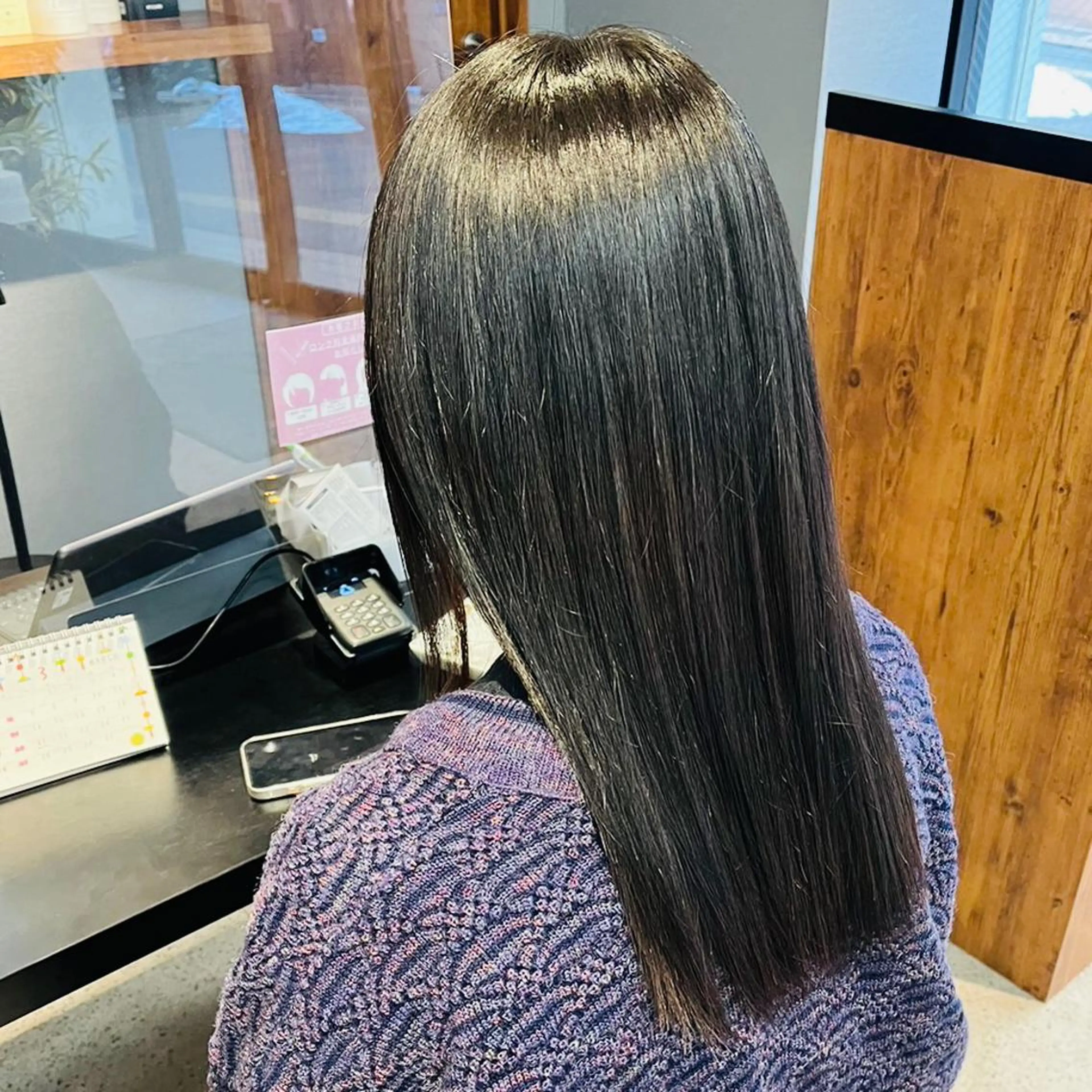 セミロング カラー ヘアアレンジ 🍓後藤 はるな🍓のヘアスタイル