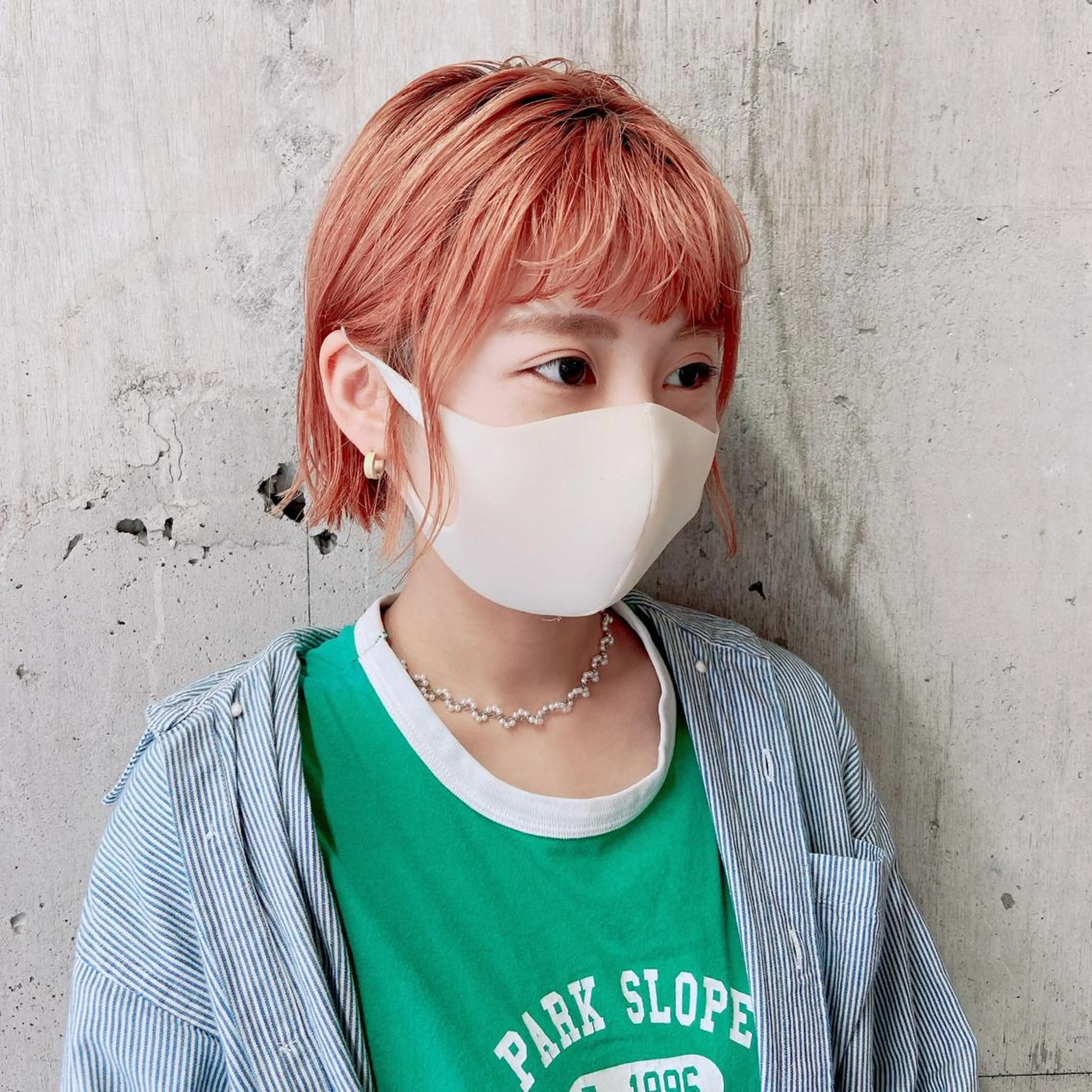 【ミディアム~ロングヘアのメンテナンス】前髪カット+前髪パーマの写真