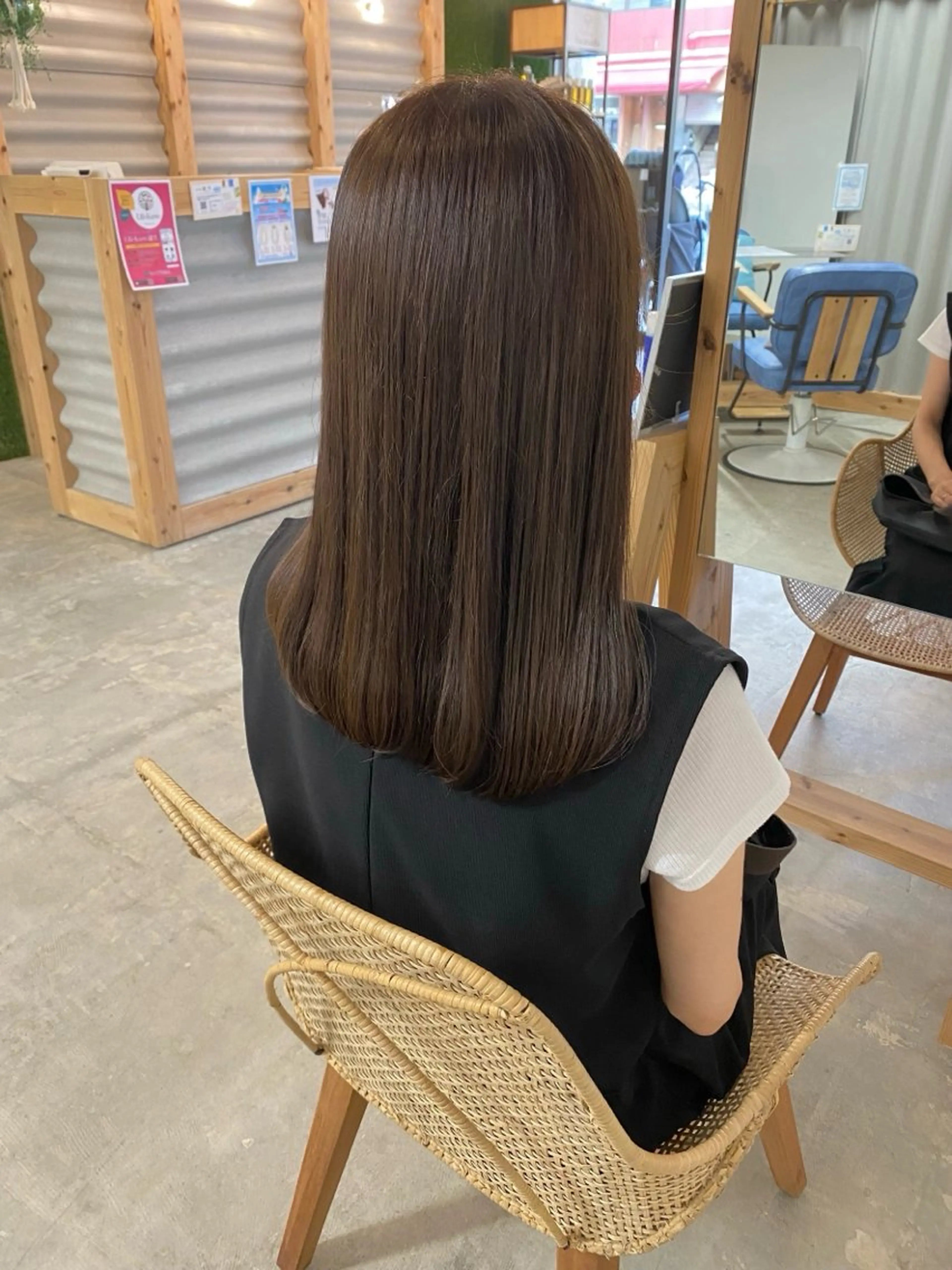 カラー 古永 実優のヘアスタイル