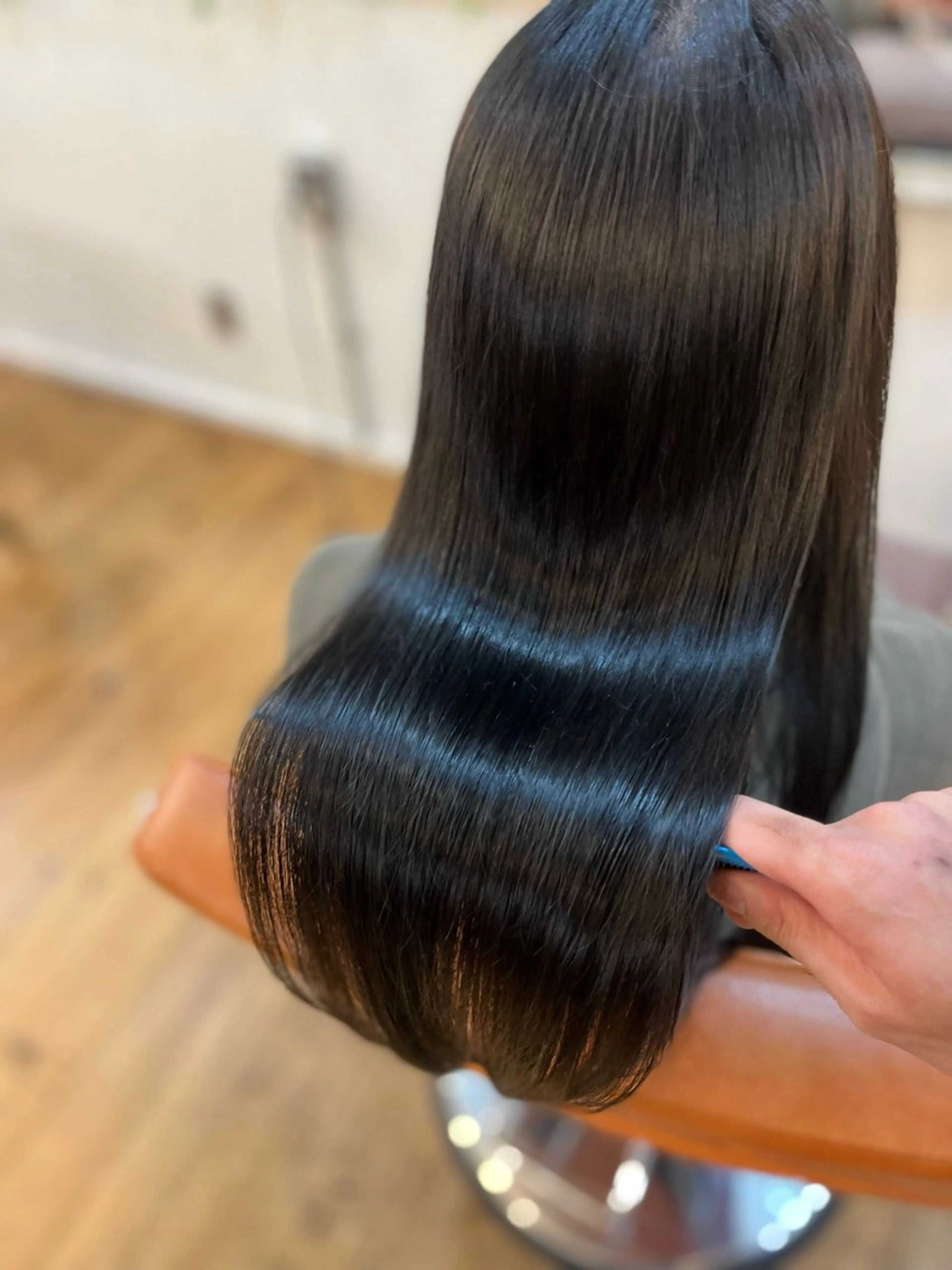 ロング ⚪️髪質改善 縮毛 店長 コウ⚪️のヘアスタイル