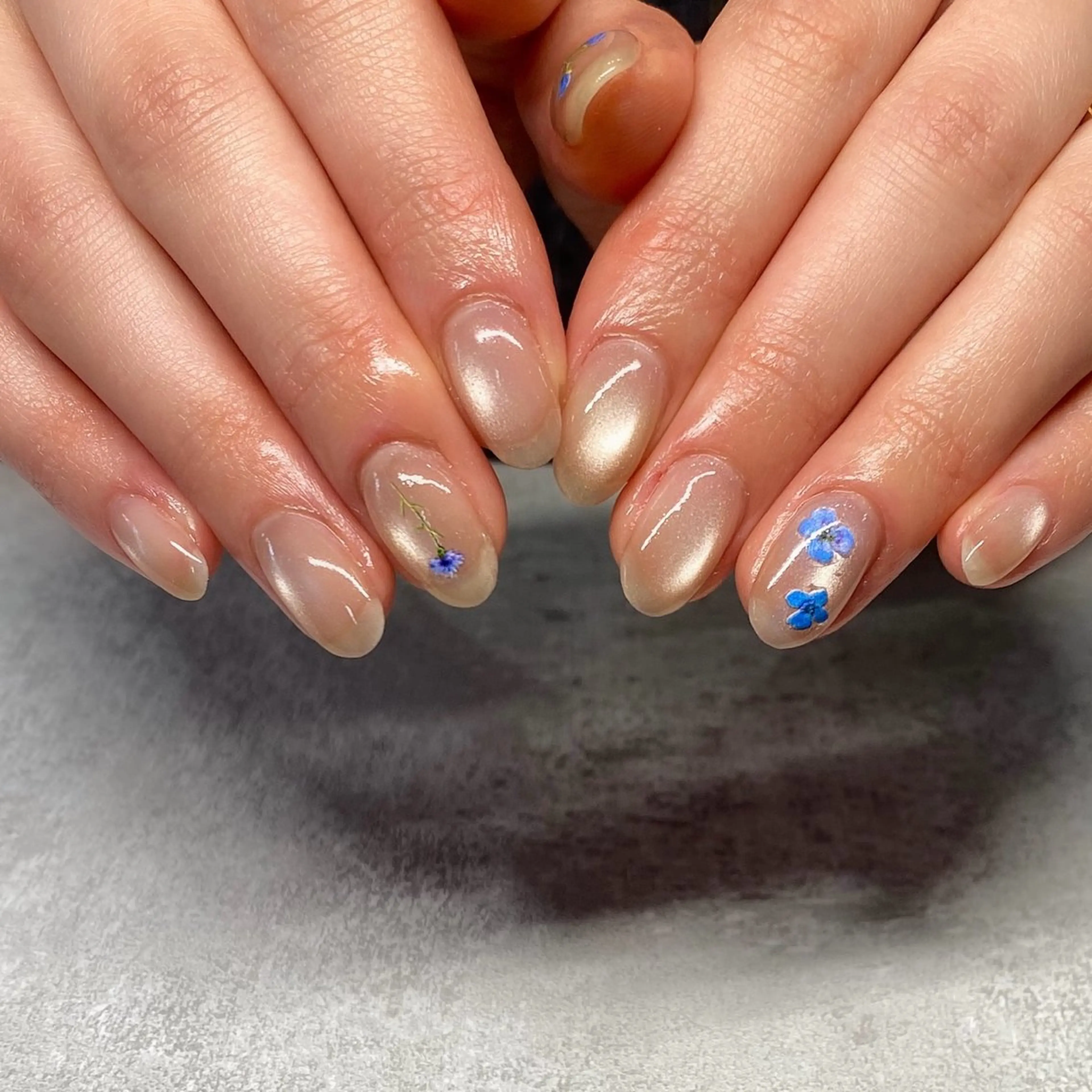 ネイル マグネットネイル ハンドネイル KONDO RIHO♡のネイルデザイン