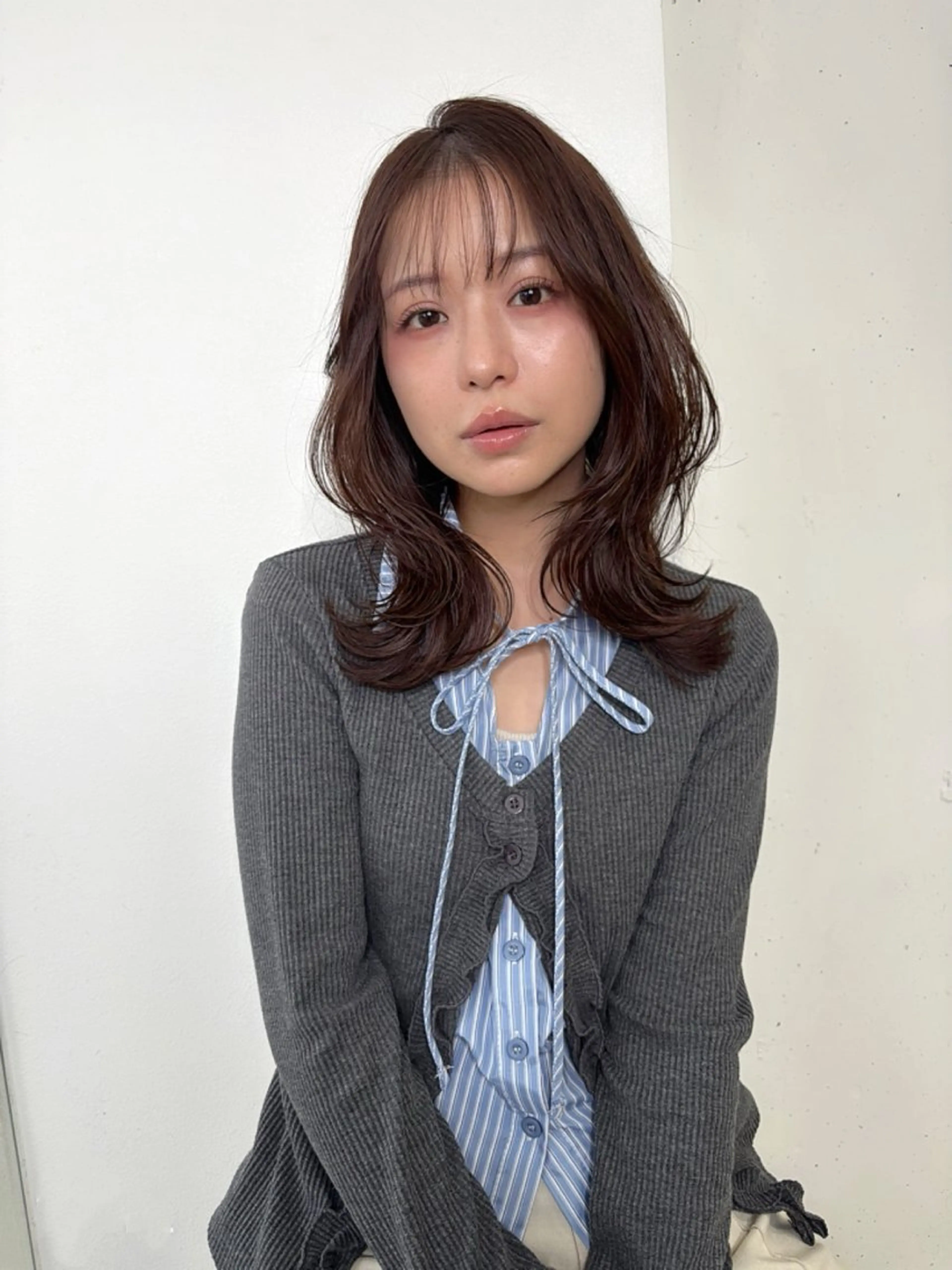 ミディアム COCONA/ORO モデル様募集中のヘアスタイル