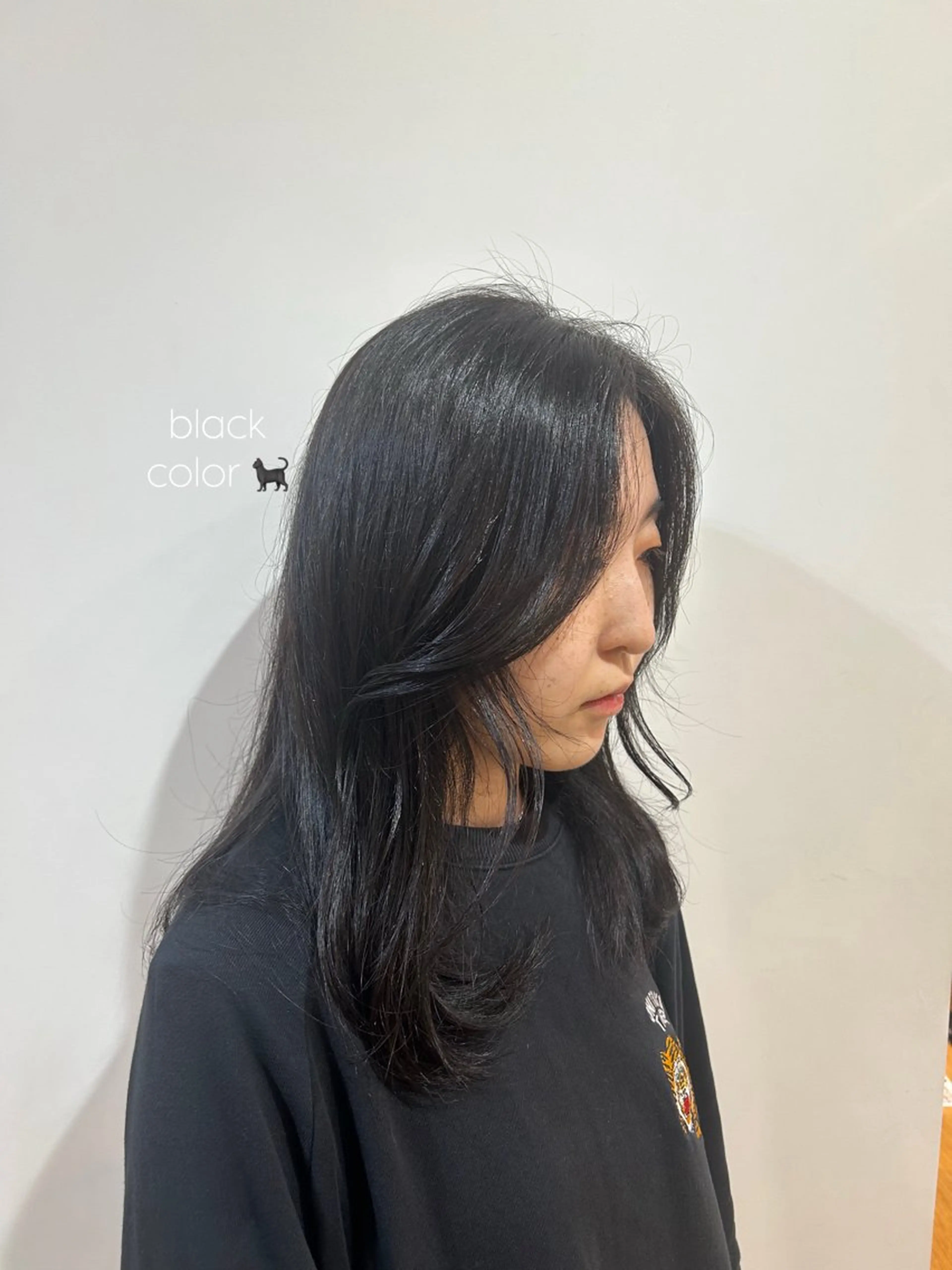 ロング カラー 湯浅 美葉のヘアスタイル