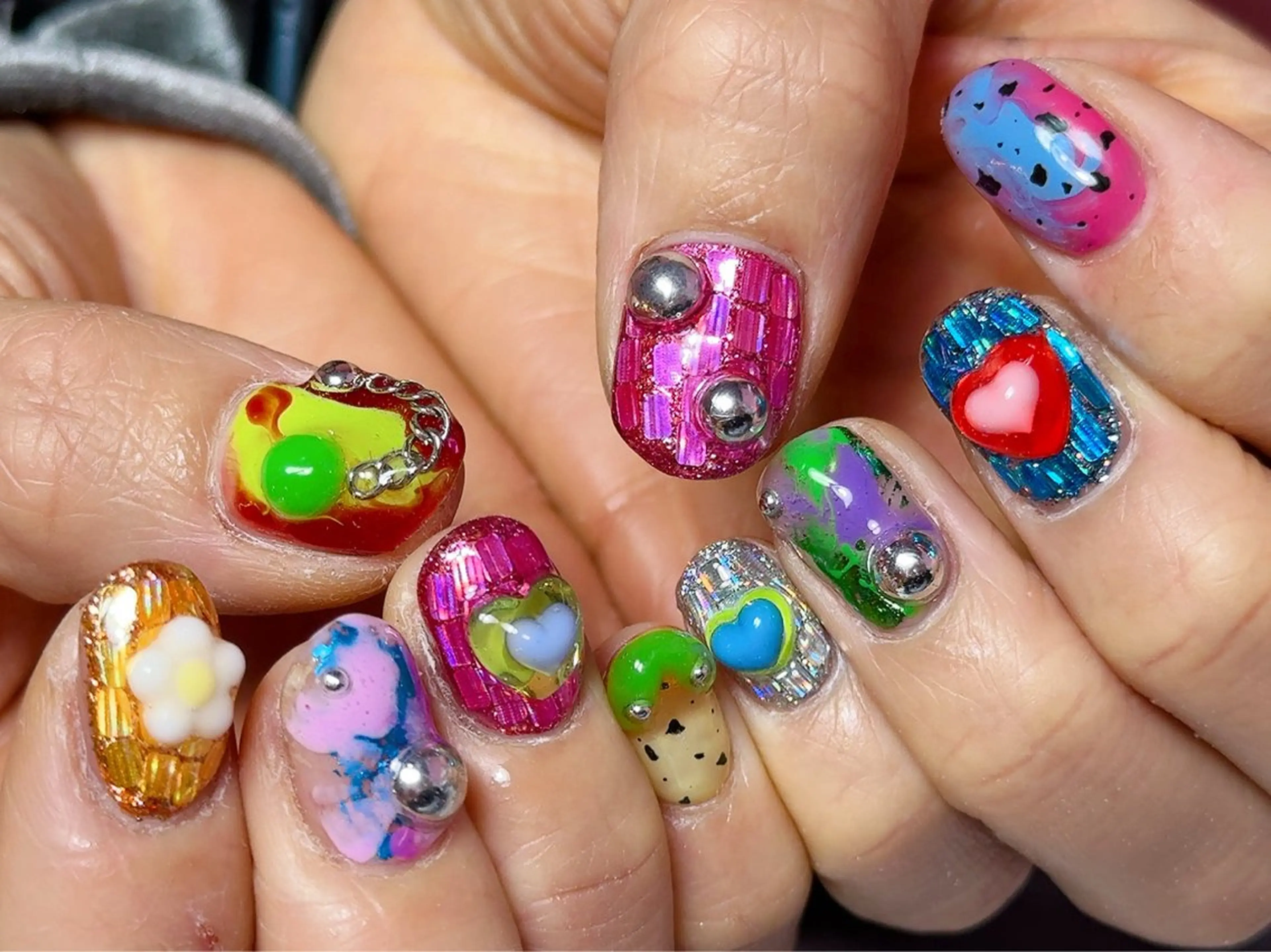 ネイル ハンドネイル Nail Atelier IamI所属・アイアムアイ 大村磨衣のネイルデザイン