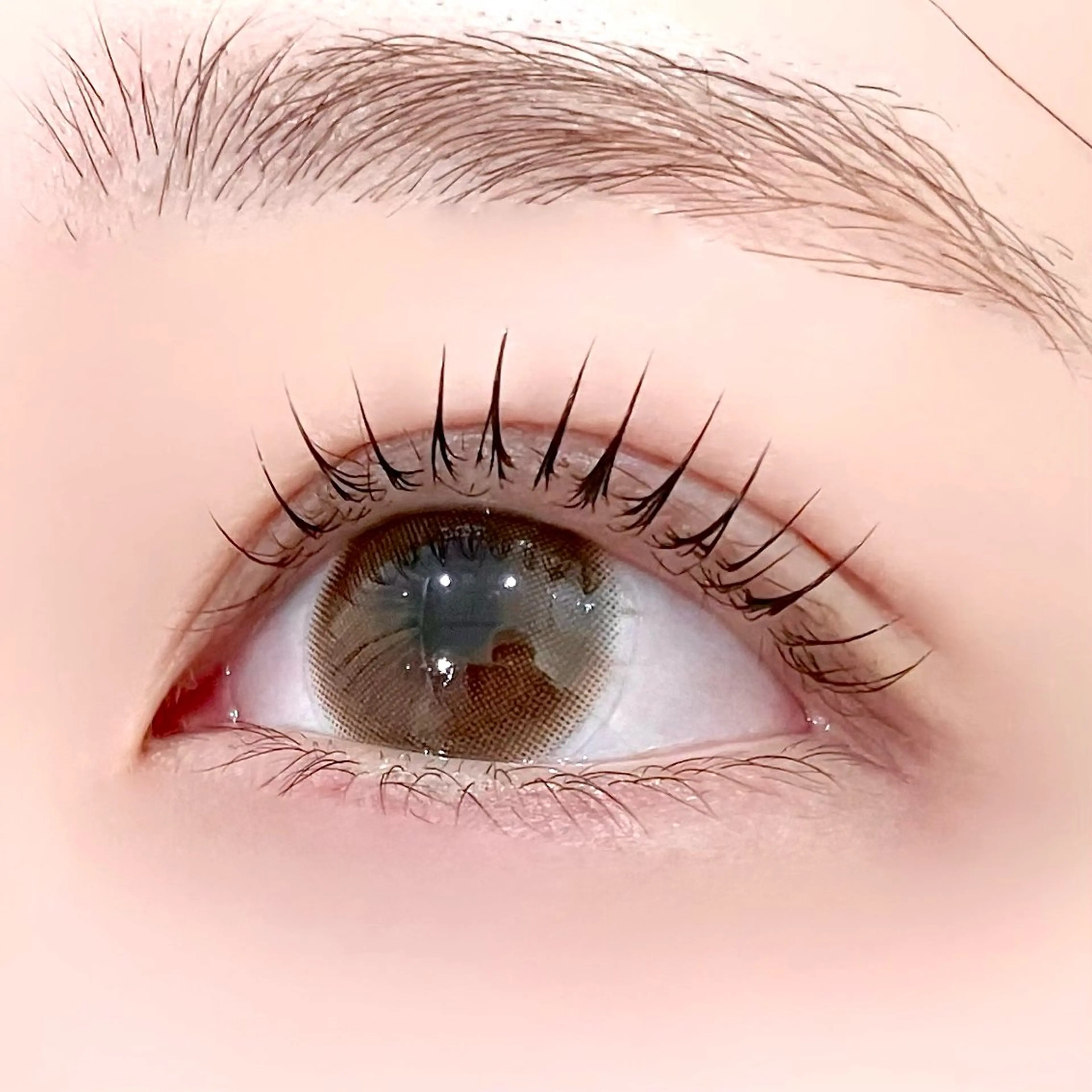 マツエク・マツパ 束感まつ毛 韓国風マツエク パリジェンヌラッシュリフト まつげパーマ 一重×まつ毛パーマ 渋谷／束感まつげ パーマ／YUKIのマツエク・マツパデザイン