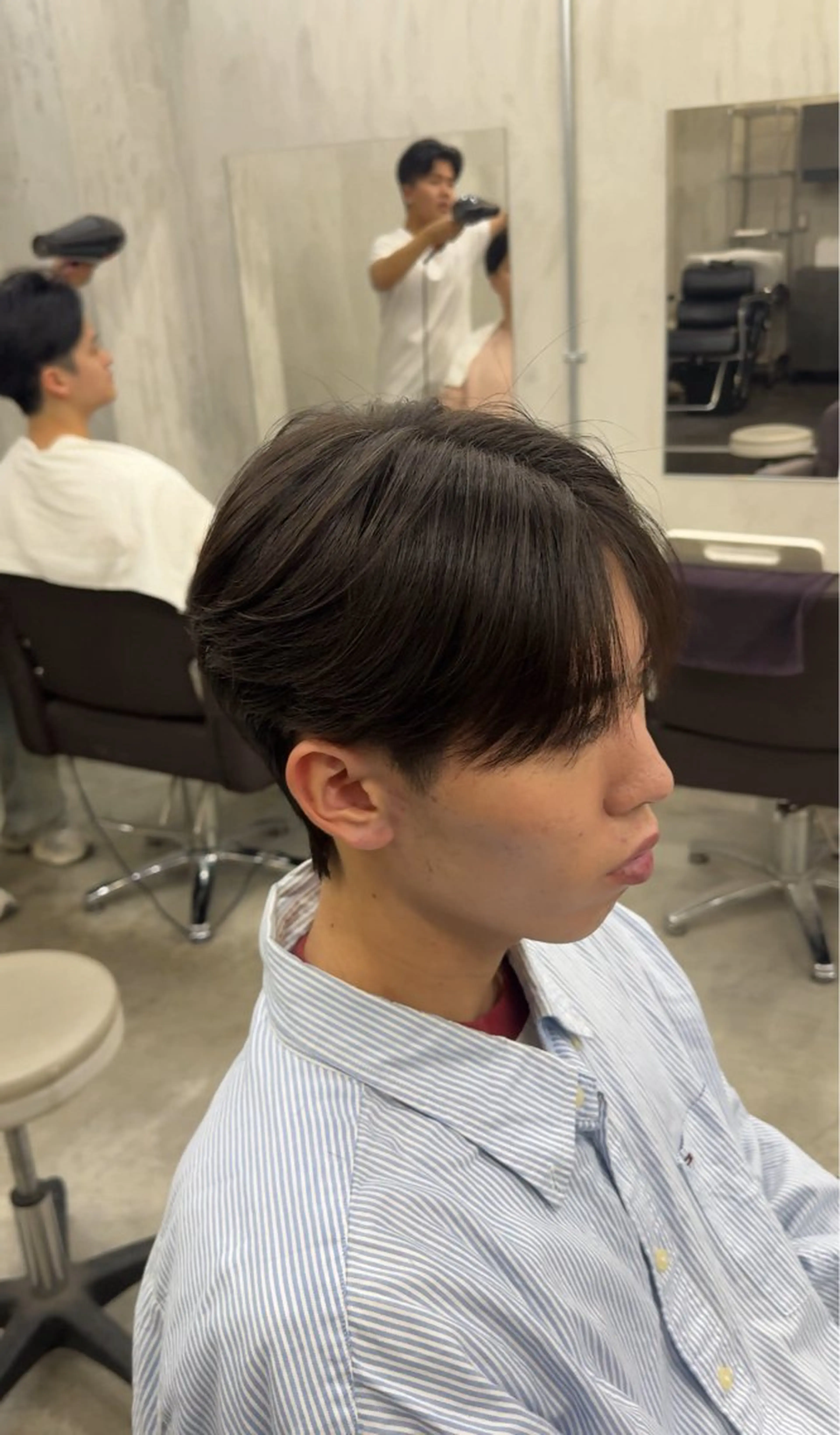 ショート PERCUT原宿店所属・メンズカット/カラー スギウラ　ヒサヤのヘアスタイル