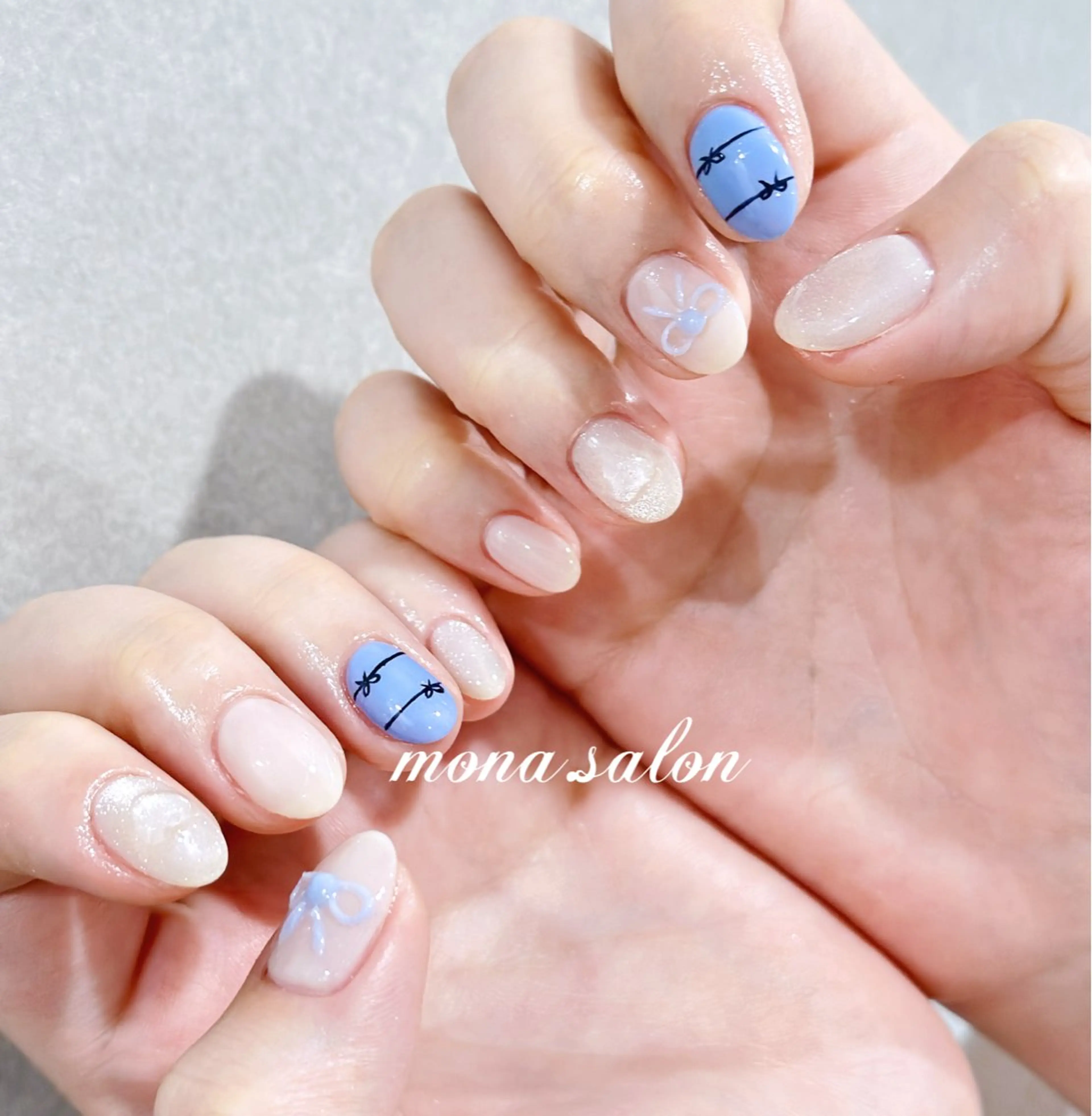 ネイル ハンドネイル Mona【パラジェル ・長さ出し専門店】のネイルデザイン
