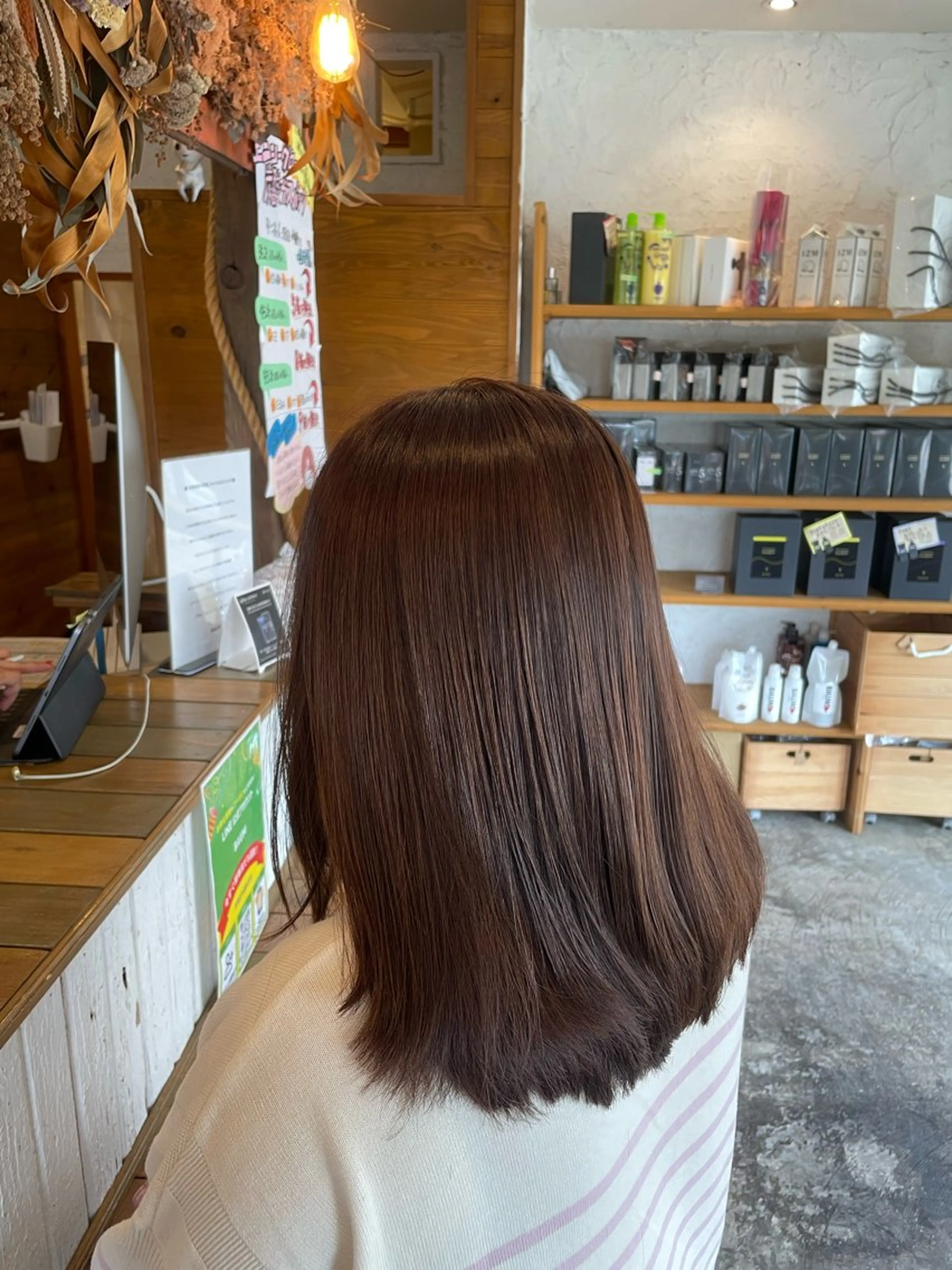 白髪ケア  BAUM まやのヘアスタイル