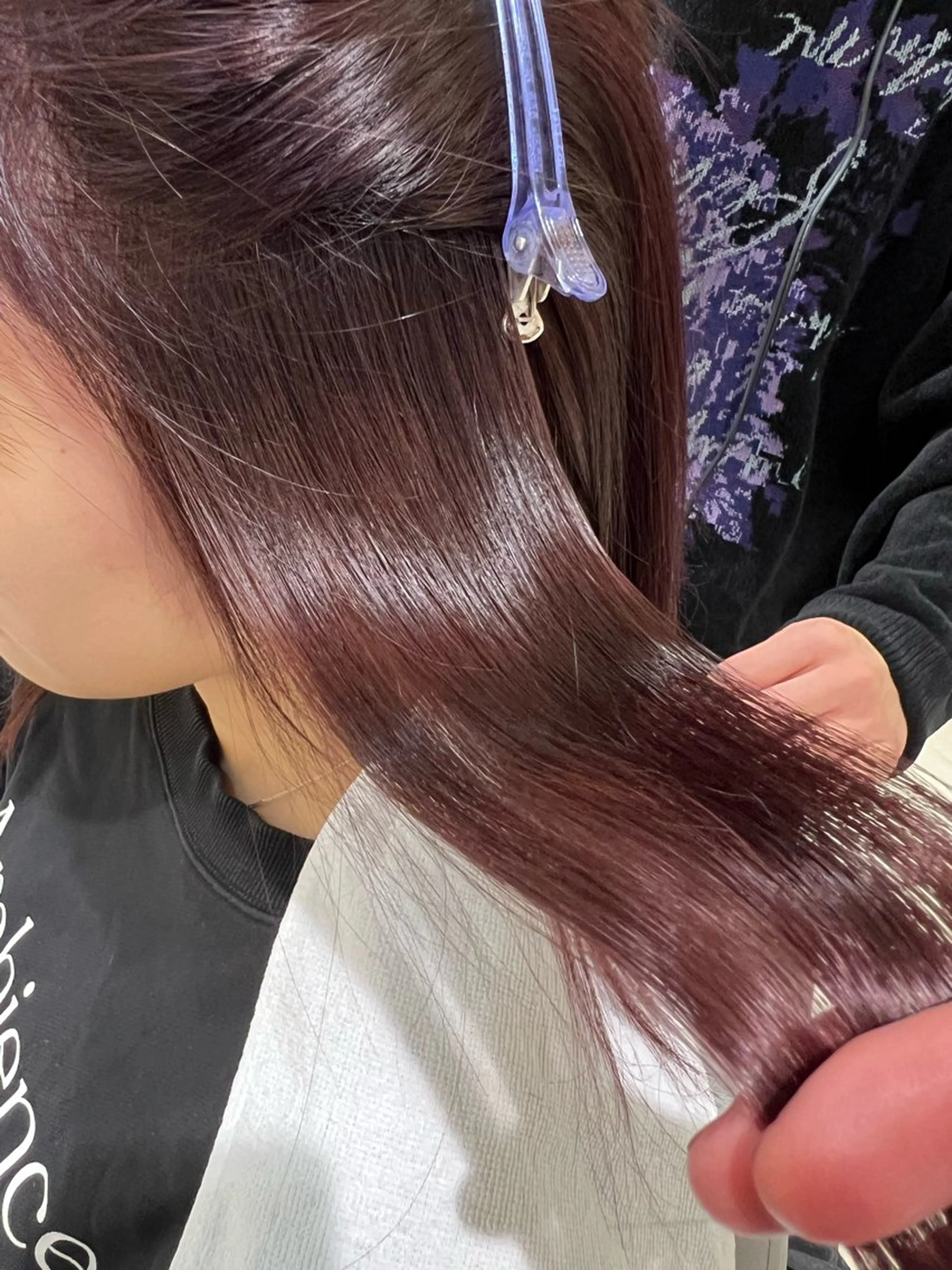 ミディアム カラー パーマ ヘアアレンジ メンズ ヘアカラー 堀井 凌平のヘアスタイル