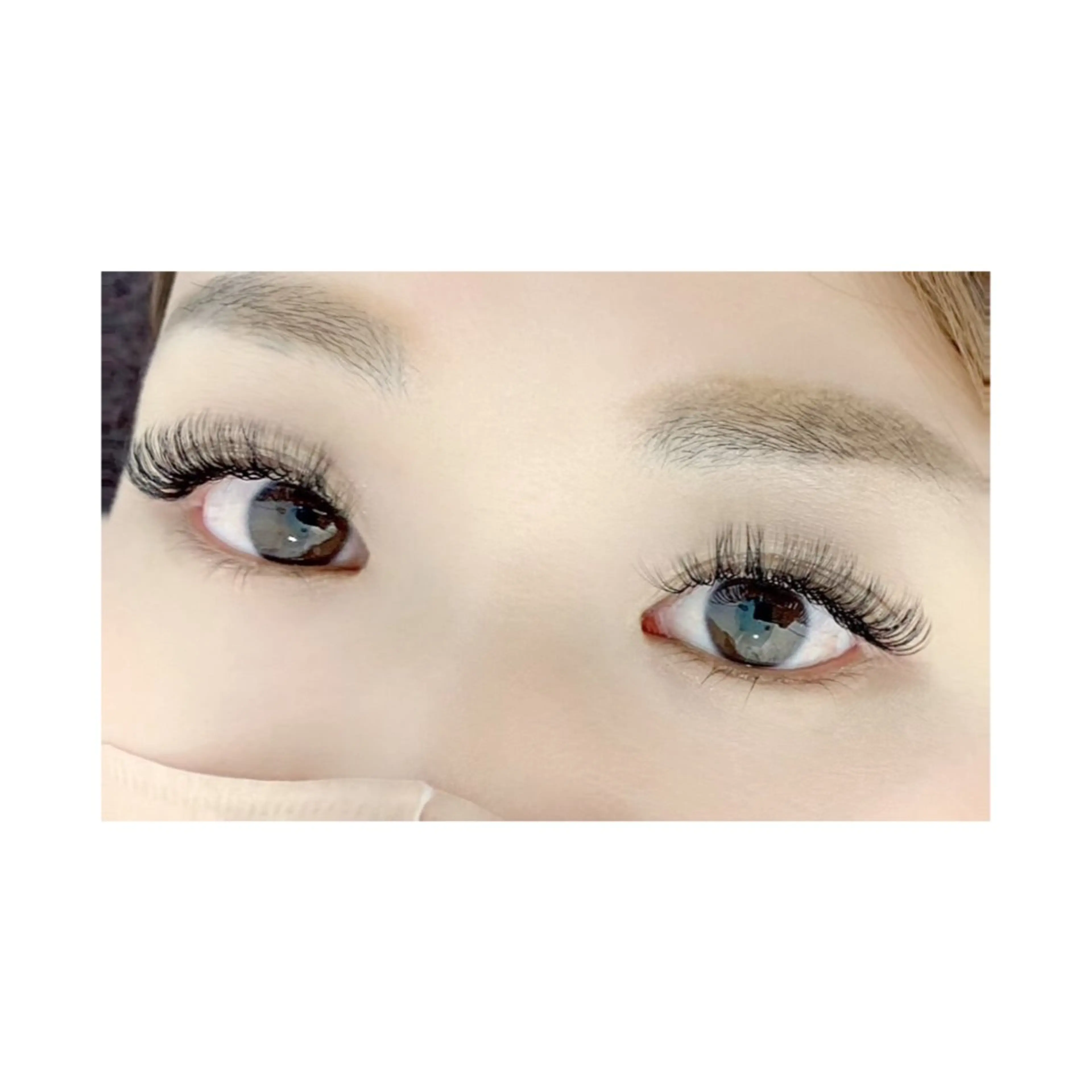 マツエク・マツパ ボリュームラッシュ eyesalon afterのマツエク・マツパデザイン