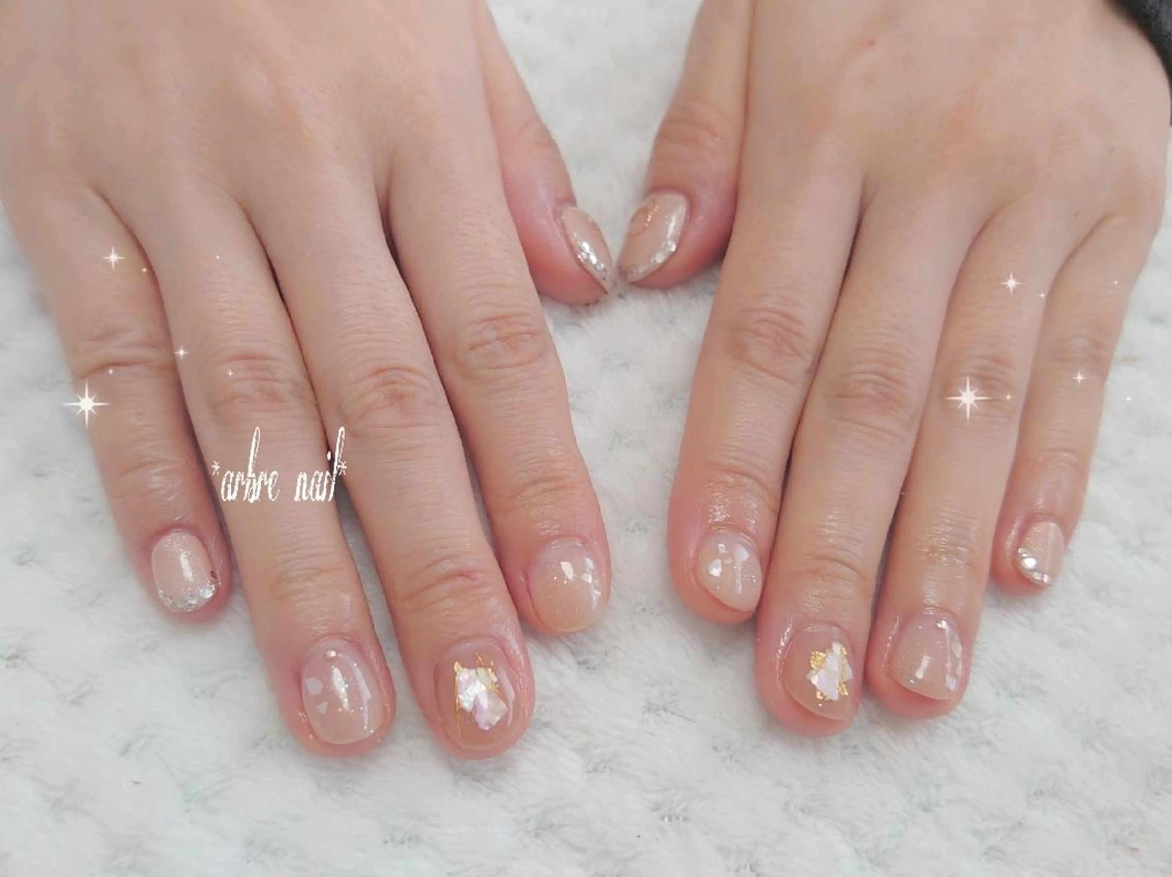 ネイル ＊arbre nail＊.アーブルネイル所属・✯.。 arbre  nail 。✯.のネイルデザイン