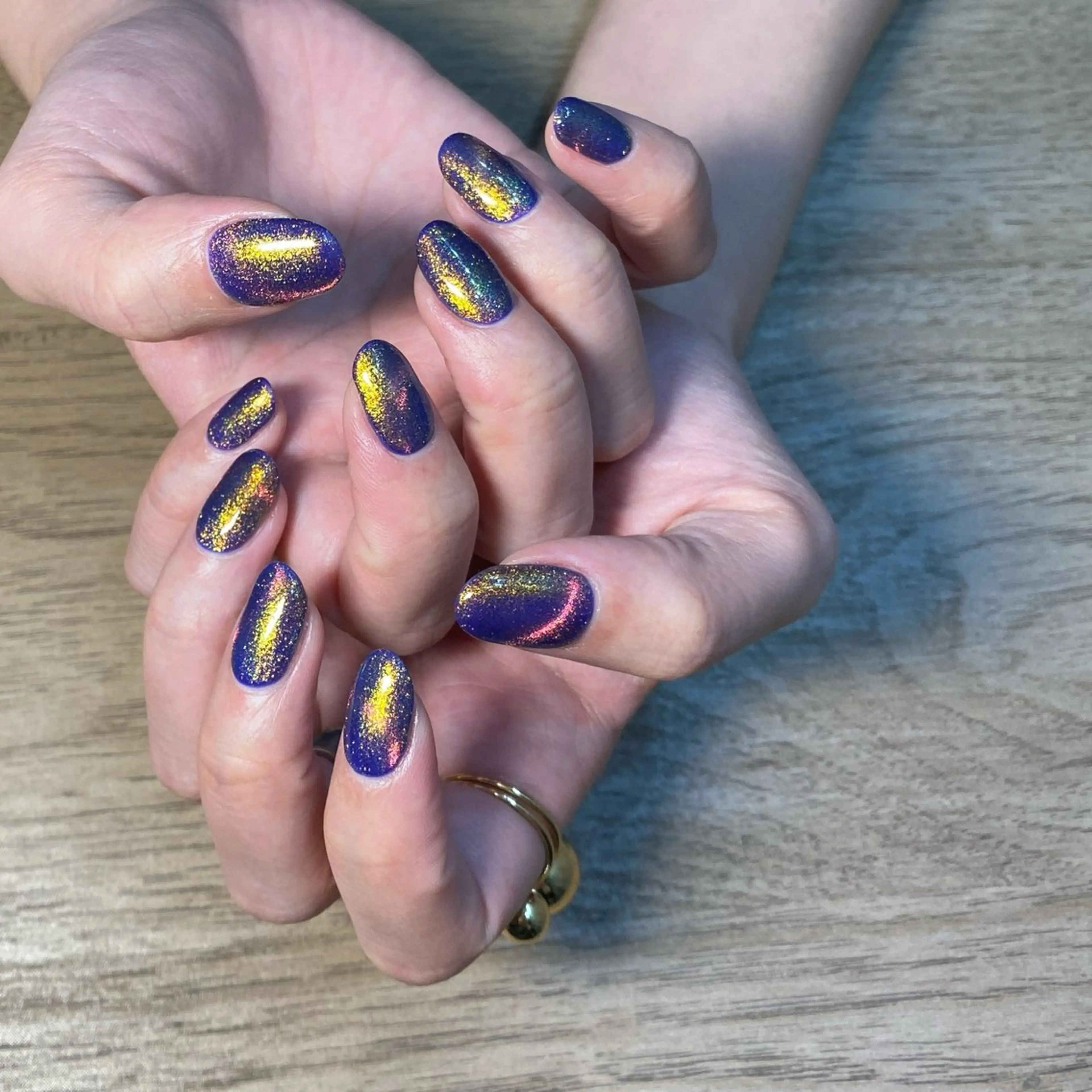 ネイル マグネットネイル うえぽん 🌟のネイルデザイン