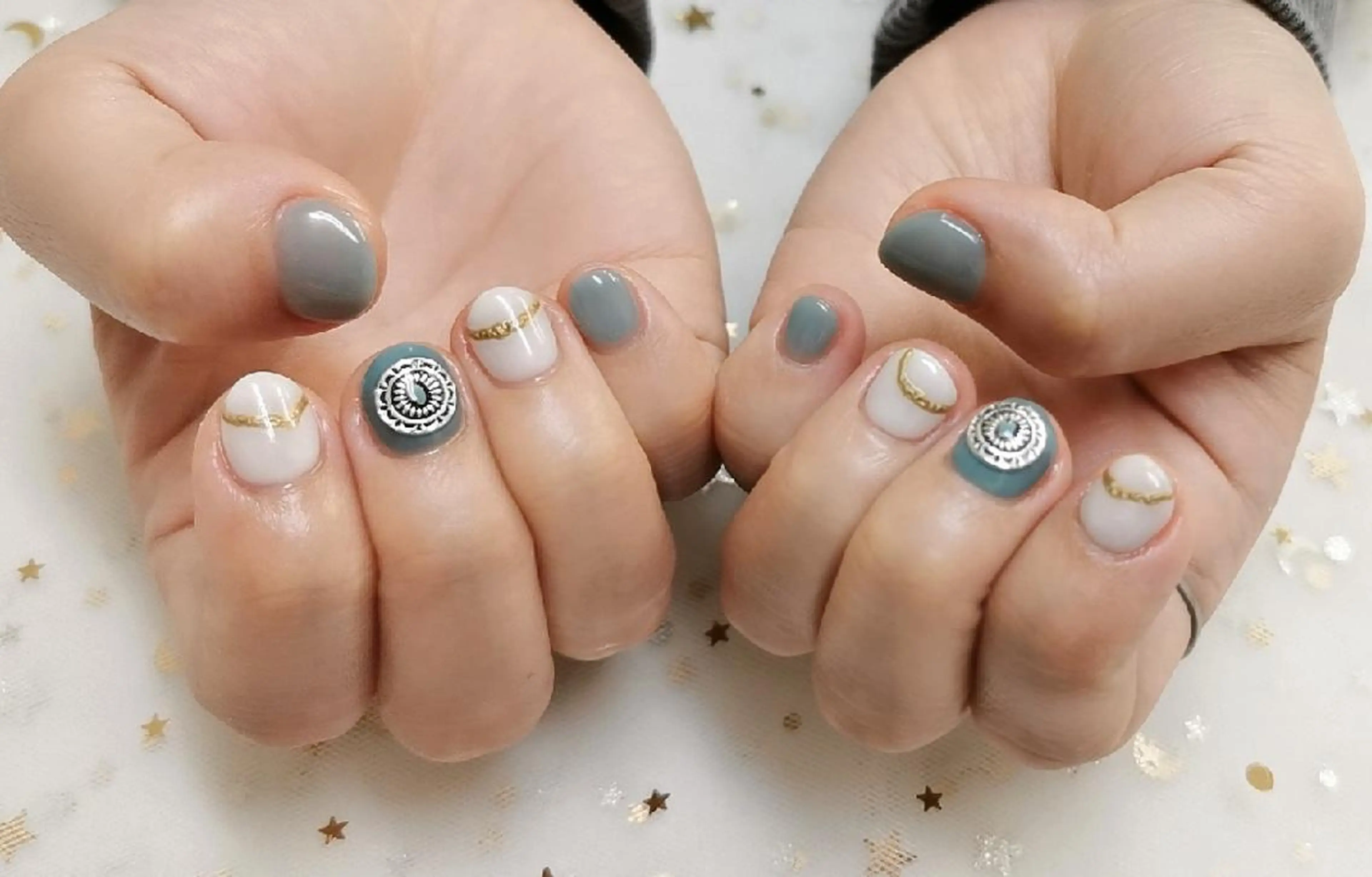 ネイル ハンドネイル 上福岡 らんらんのネイルデザイン