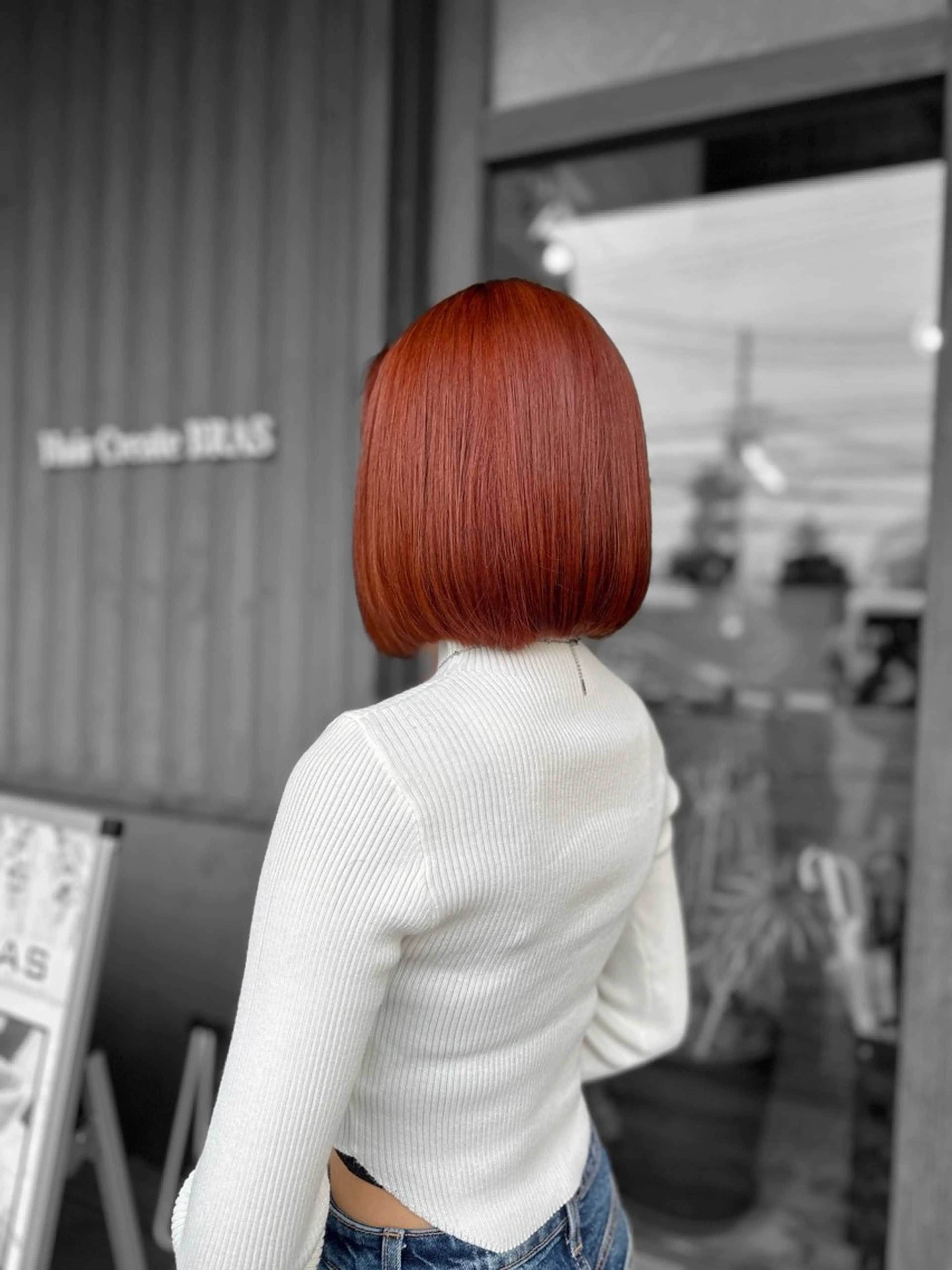 ショート ヘアカラー 🩶BRAS 🩶のヘアスタイル