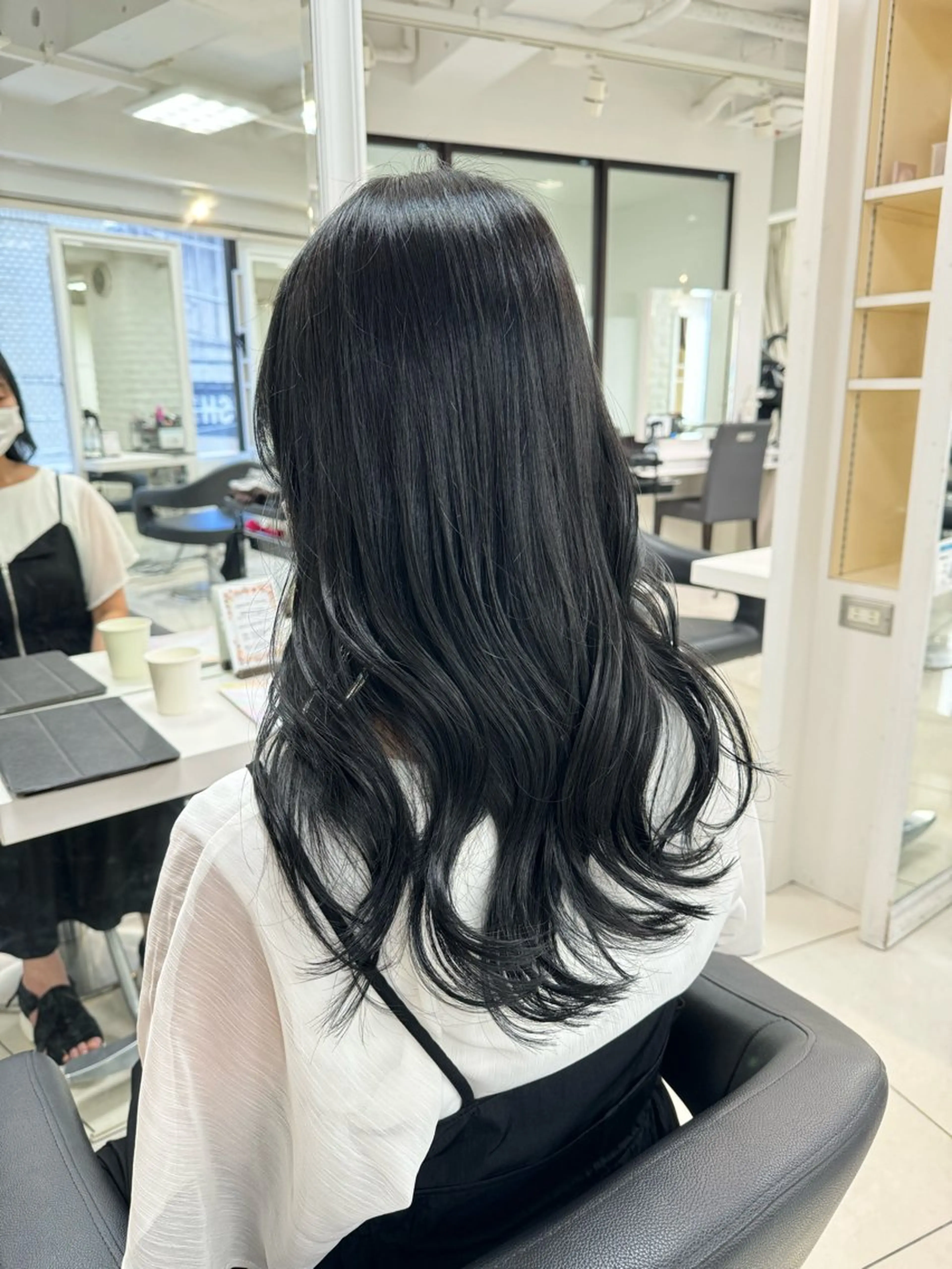 ロング カラー 透明感カラー イルミナカラー カット ヘアカラー トリートメント 【予防美容特化】 kasumi🌷🌷のヘアスタイル