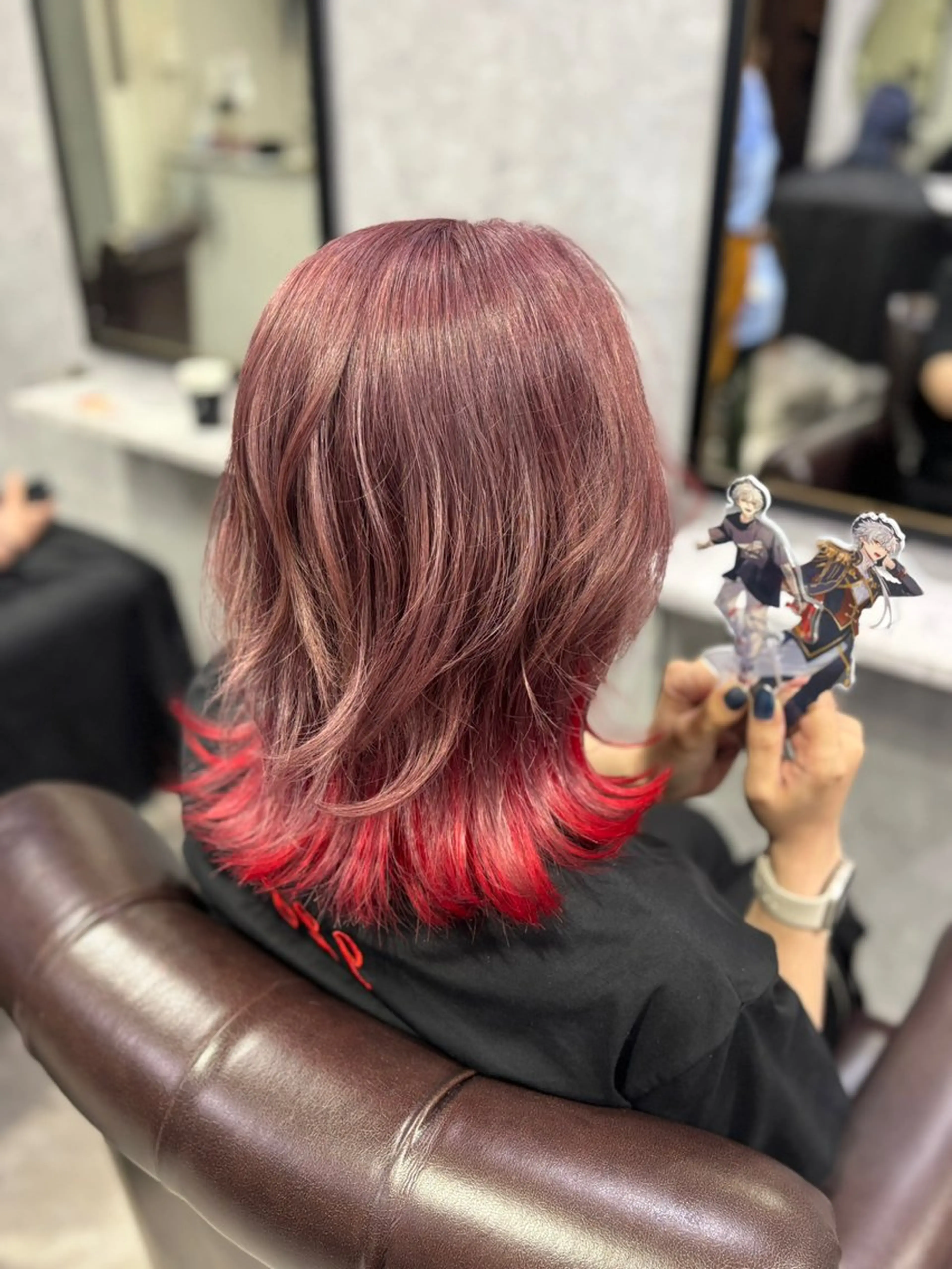 ❄️ケアブリーチ、インナーカラー（カット追加＋¥2500-）の写真