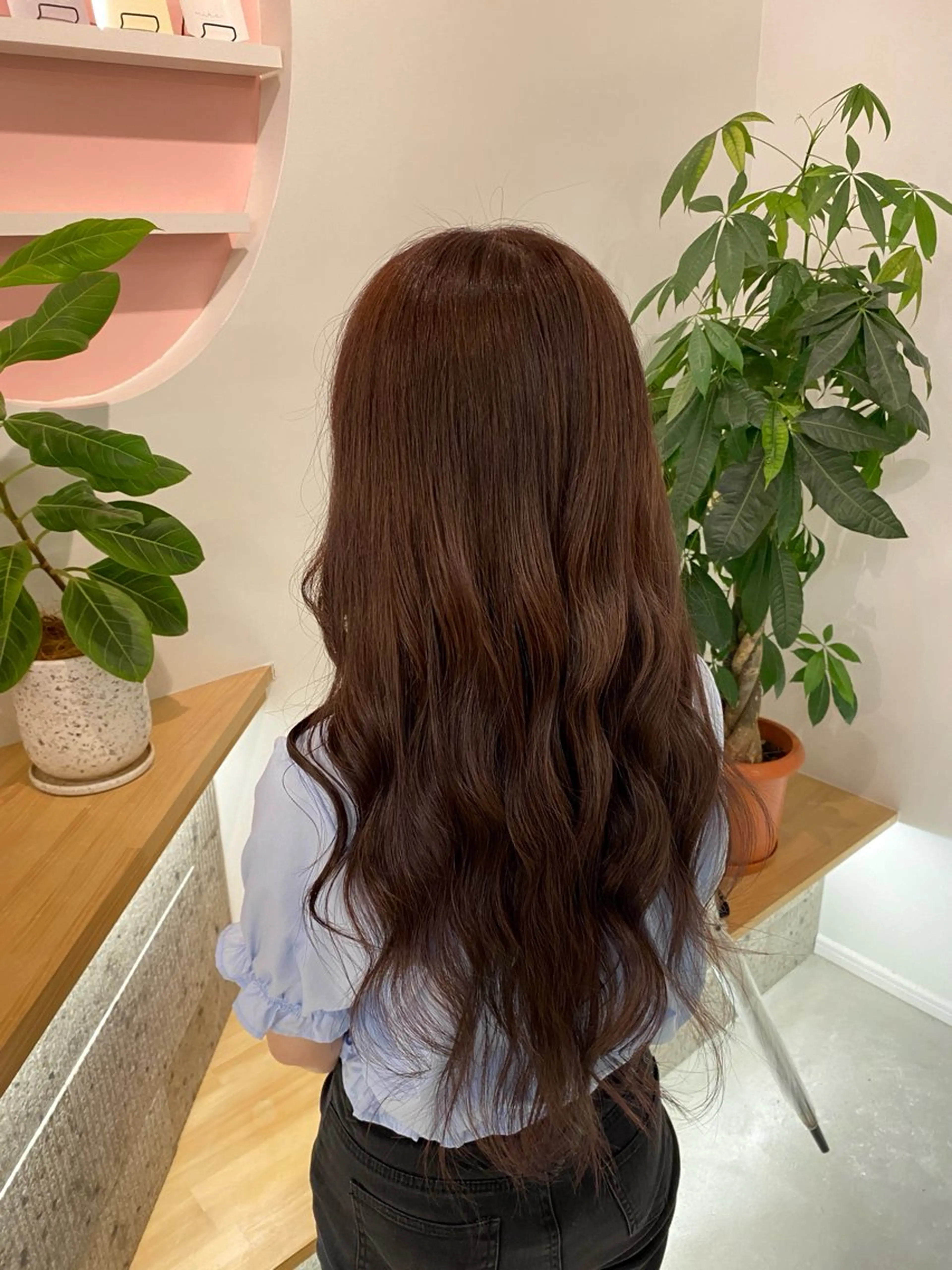 ロング 渡邉 由香のヘアスタイル