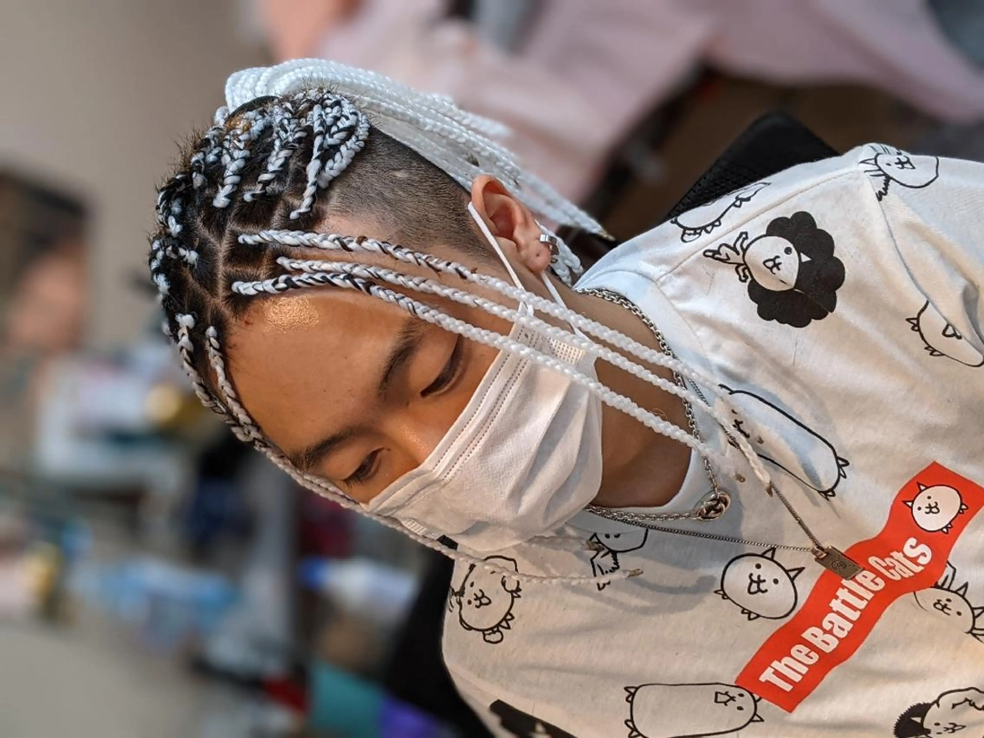 メンズ エクステ scamp ★のヘアスタイル