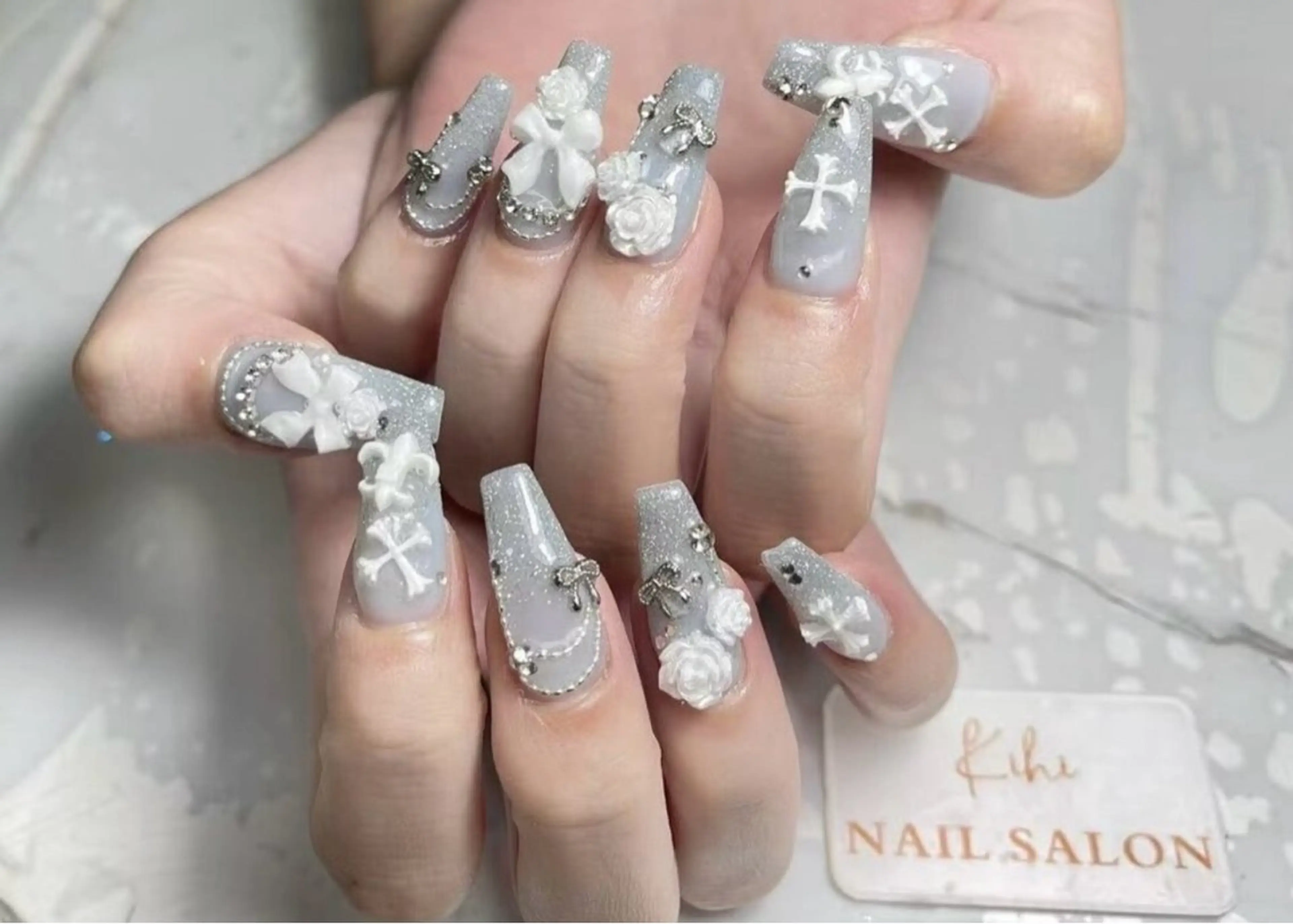 ネイル ハンドネイル 清水 ユナのネイルデザイン