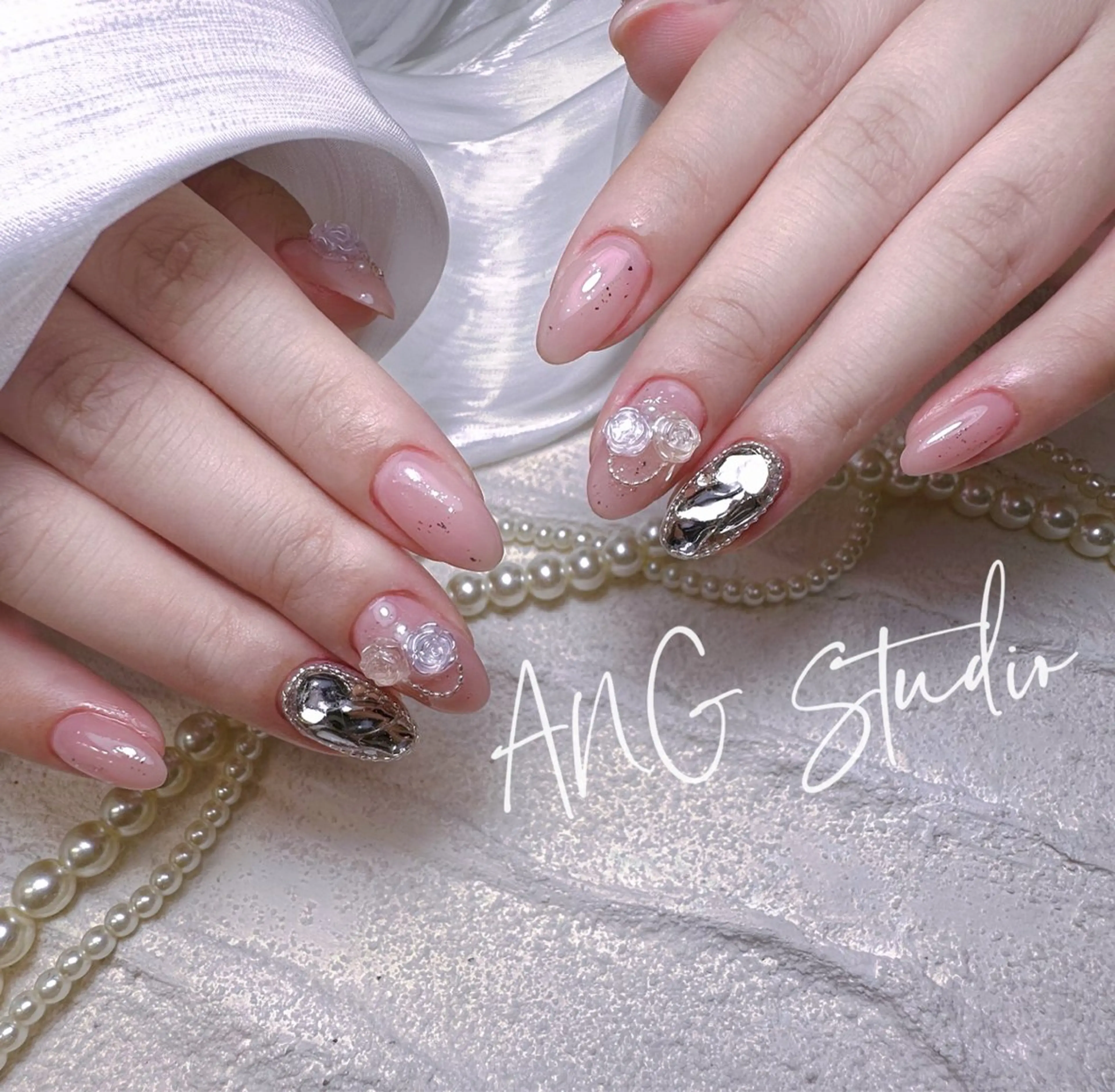 ネイル ハンドネイル ハンドケア ANG Studioのネイルデザイン